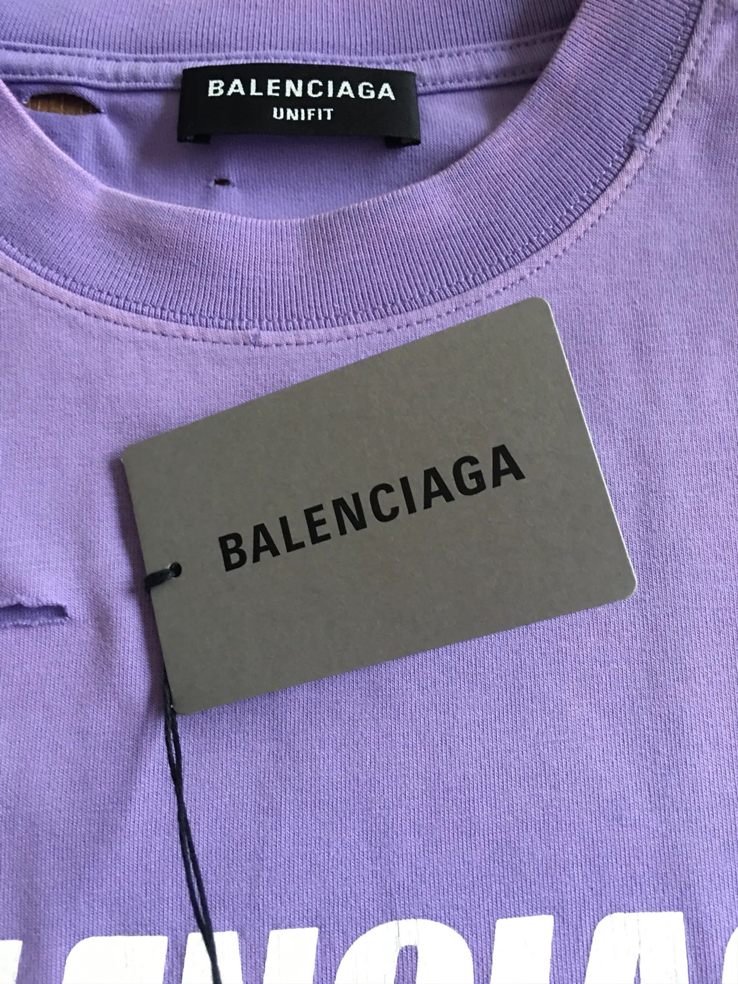 Balenciaga SS'22 Ripped T-shirt Size US XXS / EU 40 - 3 Thumbnail