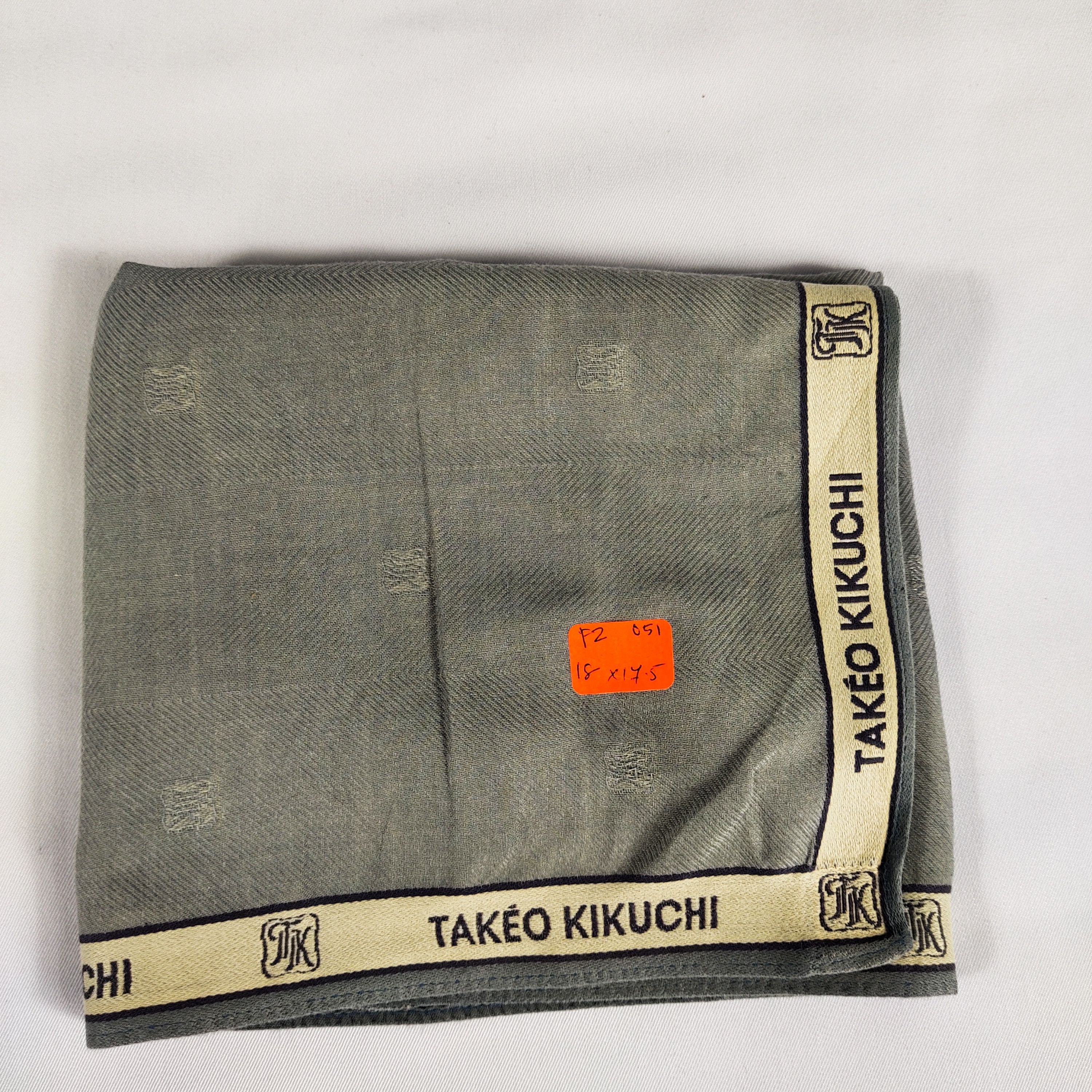 Takeo Kikuchi × Vintage Takeo Kikuchi Handkerchief / Neckerchief / Bandana FZ051 Size ONE SIZE - 2 Thumbnail
