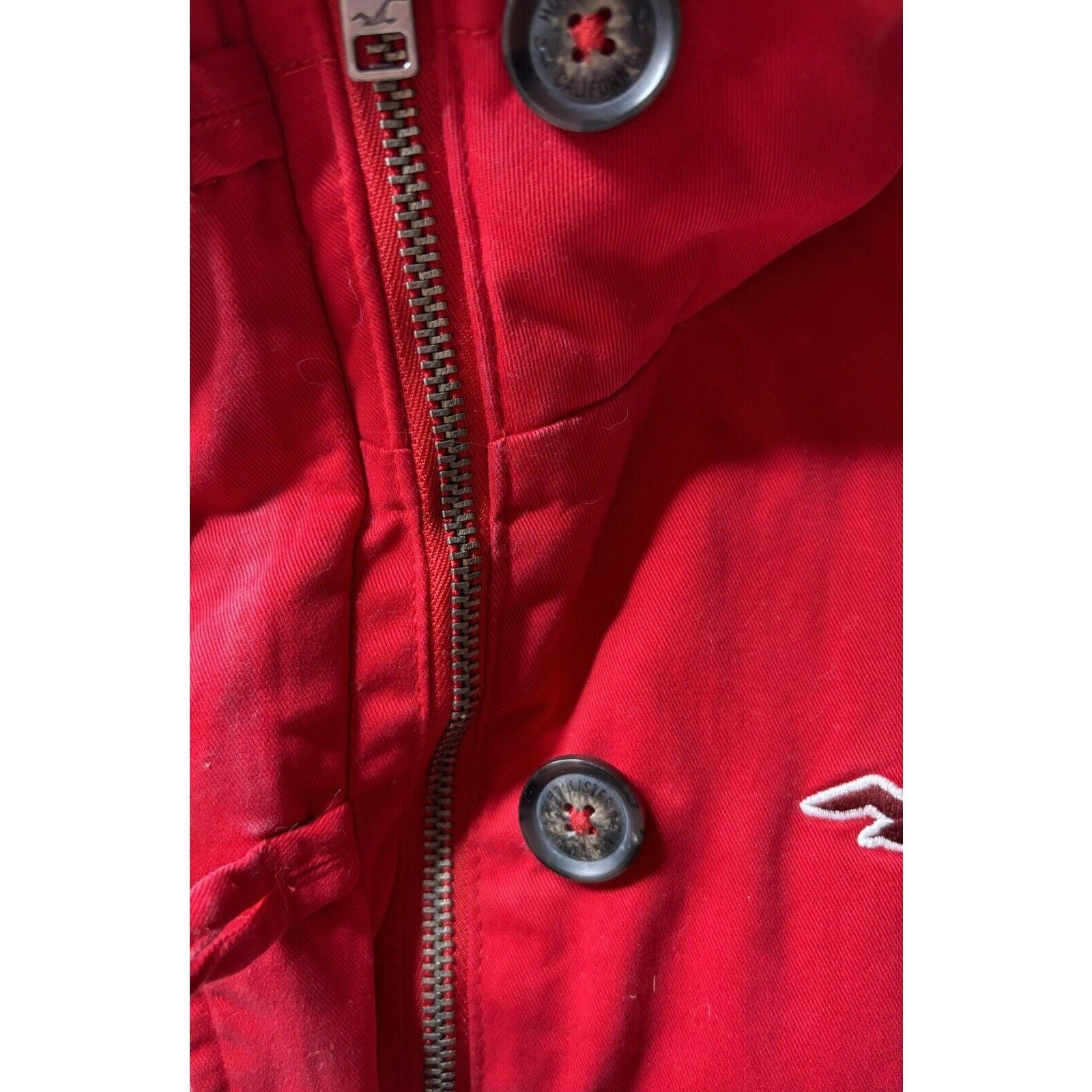 Hollister Hollister Woman’s Hooded Windbreaker Jacket Size Medium Size M / US 6-8 / IT 42-44 - 6 Thumbnail