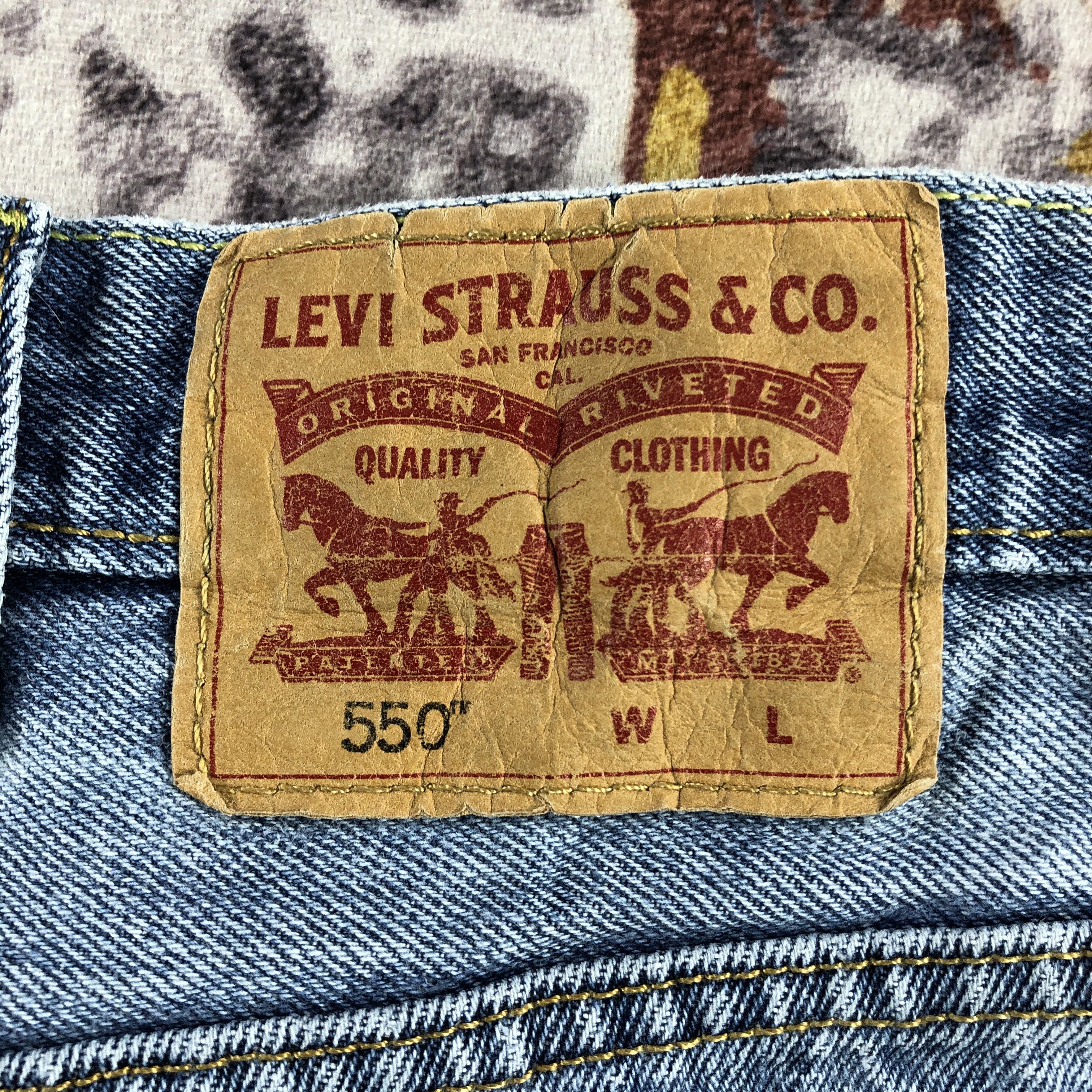 Levi's × Vintage Vintage Blue Wash Levis 550 Jeans-JM2986 Size US 43 - 6 Thumbnail