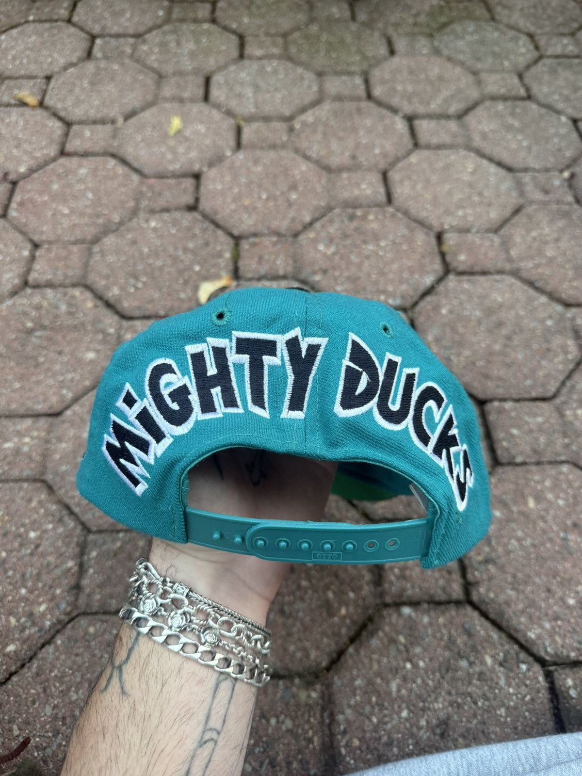 Vintage Vintage Mighty Duck Snapback NHL Official rare Size ONE SIZE - 2 Thumbnail