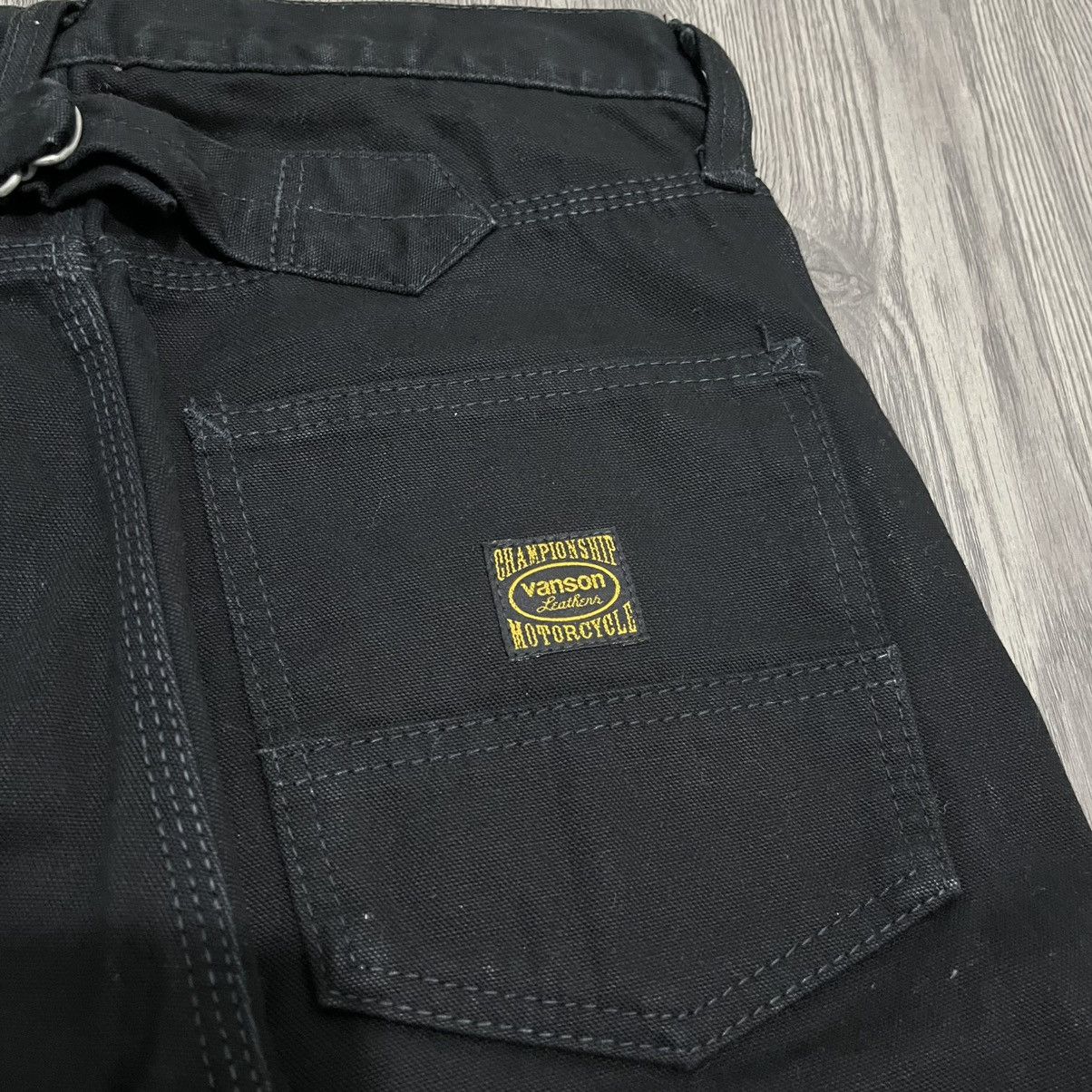 Vanson Leathers Vanson Leathers Duck Kanvas Buckle Back Pant Size US 30 / EU 46 - 9 Thumbnail