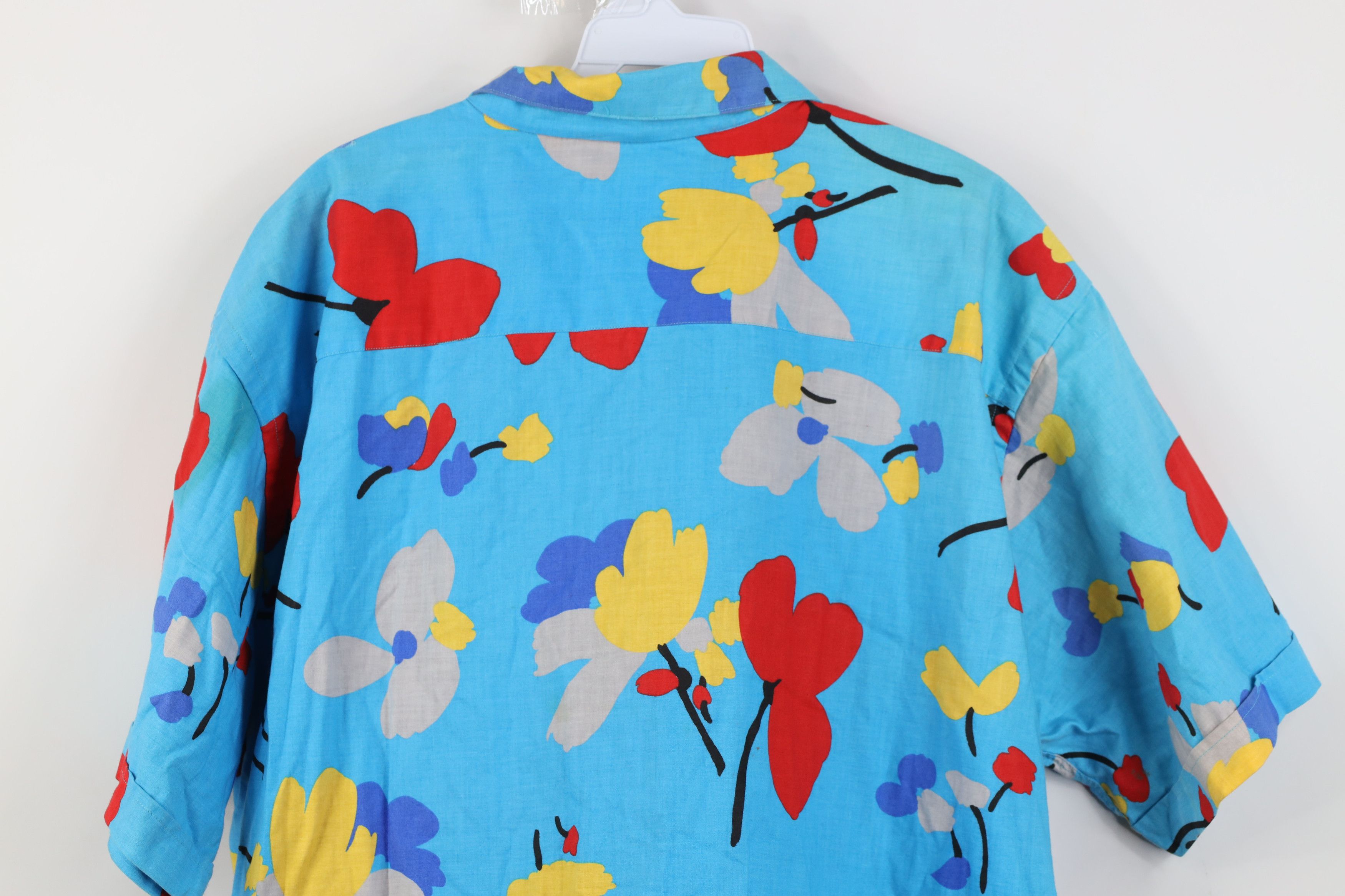 Vintage Vintage 60s 70s Single Needle Looped Collar Hawaiian Shirt Size US XL / EU 56 / 4 - 14 Thumbnail