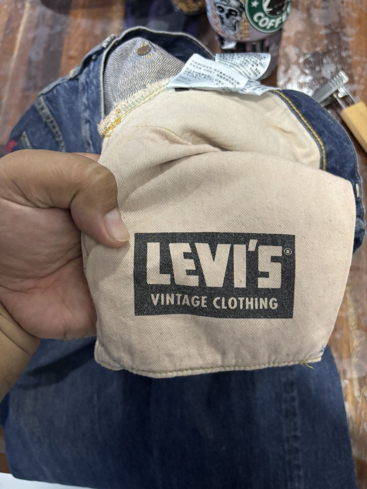 Levi's Levis 501XX Big E Selvedge Jeans Size US 30 / EU 46 - 10 Thumbnail
