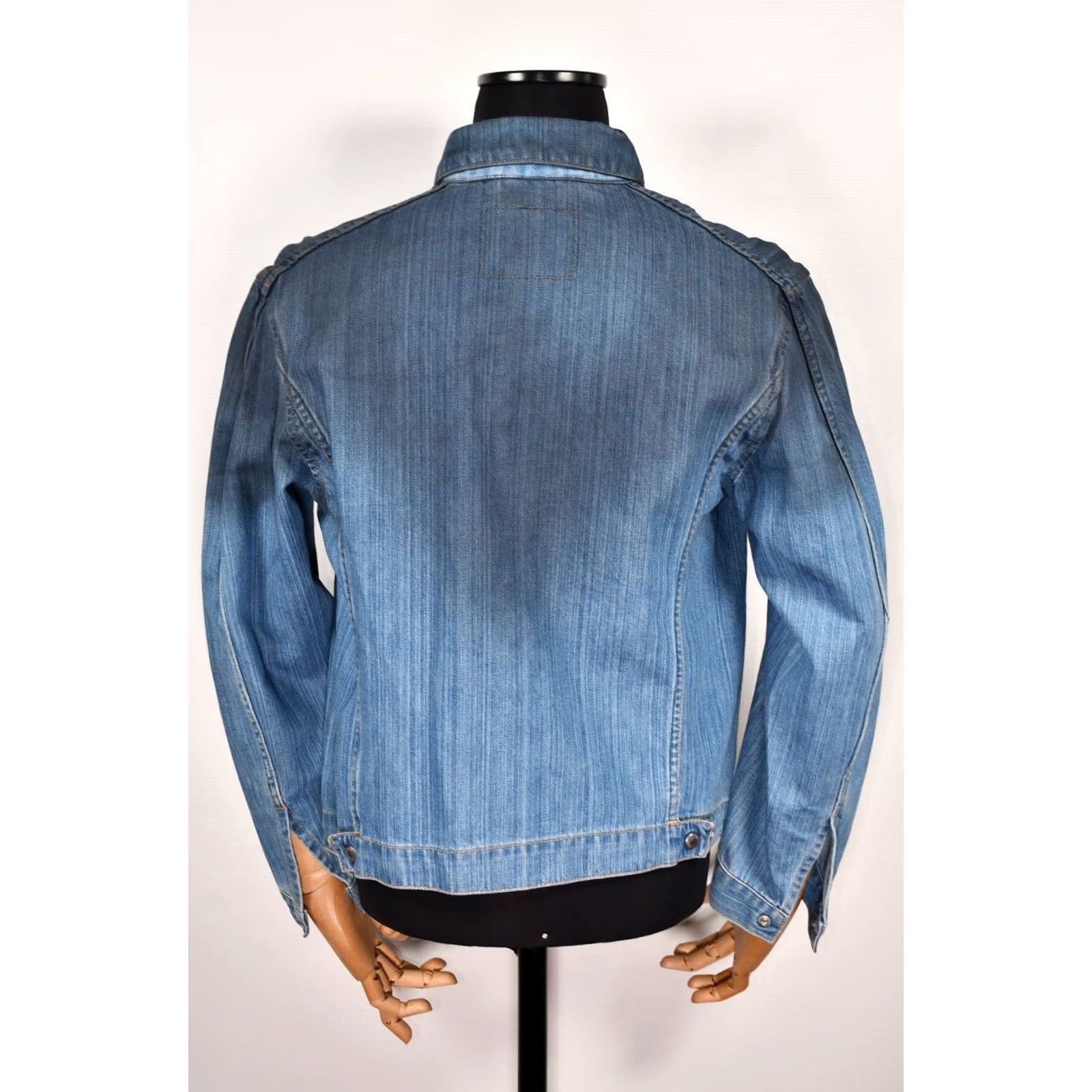 Levi's Levi's Engineered 70100 Jacket Denim Men's M Blue Regular Size M Denim Jacket Mens Size US M / EU 48-50 / 2 - 2 Thumbnail