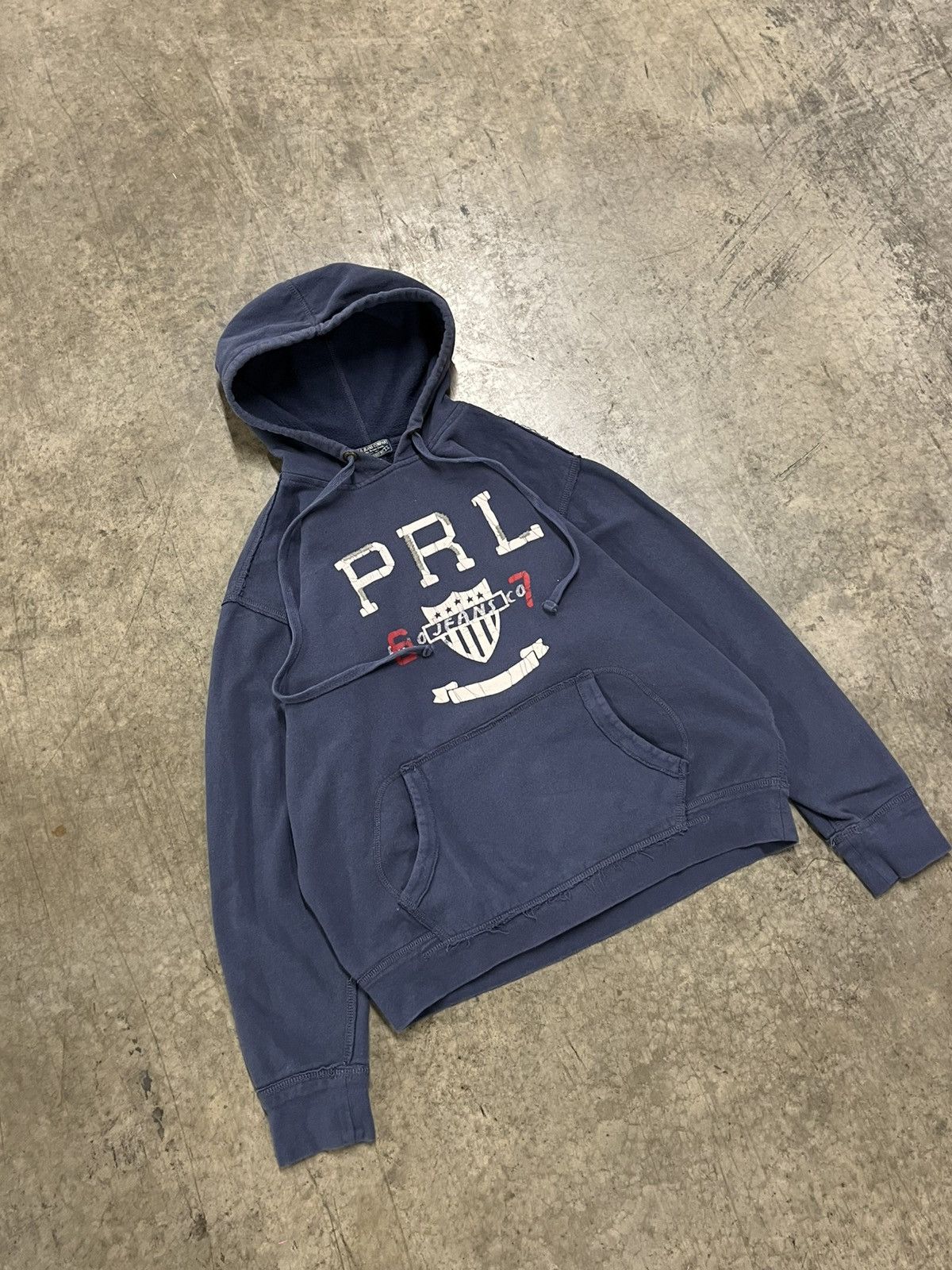 Polo Ralph Lauren vintage hoodie streetwear preppy hype