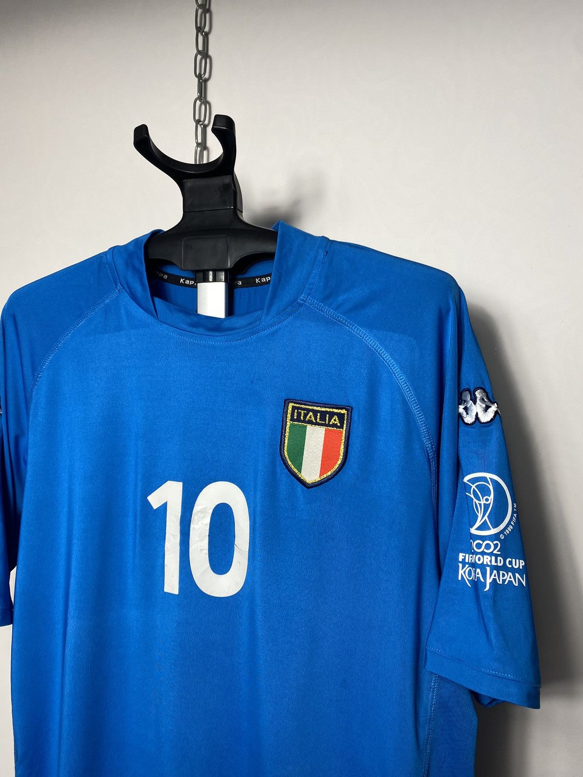 Rare Italy 2002 World Cup #10 Francesco Totti Kappa Jersey