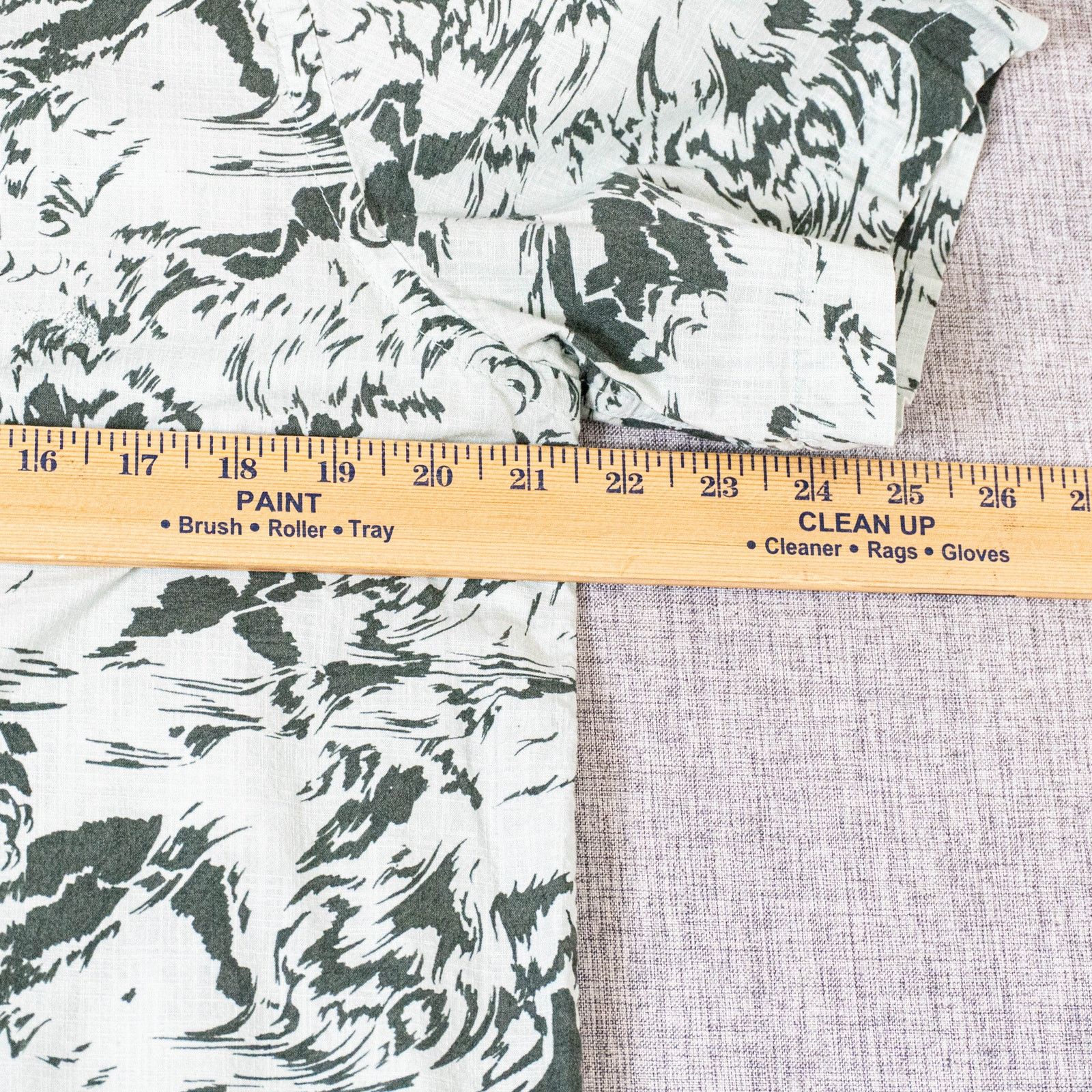 Paul Smith Pual Smith Casual fit Short Sleeve Shirt Wave print Medium Size US M / EU 48-50 / 2 - 8 Thumbnail