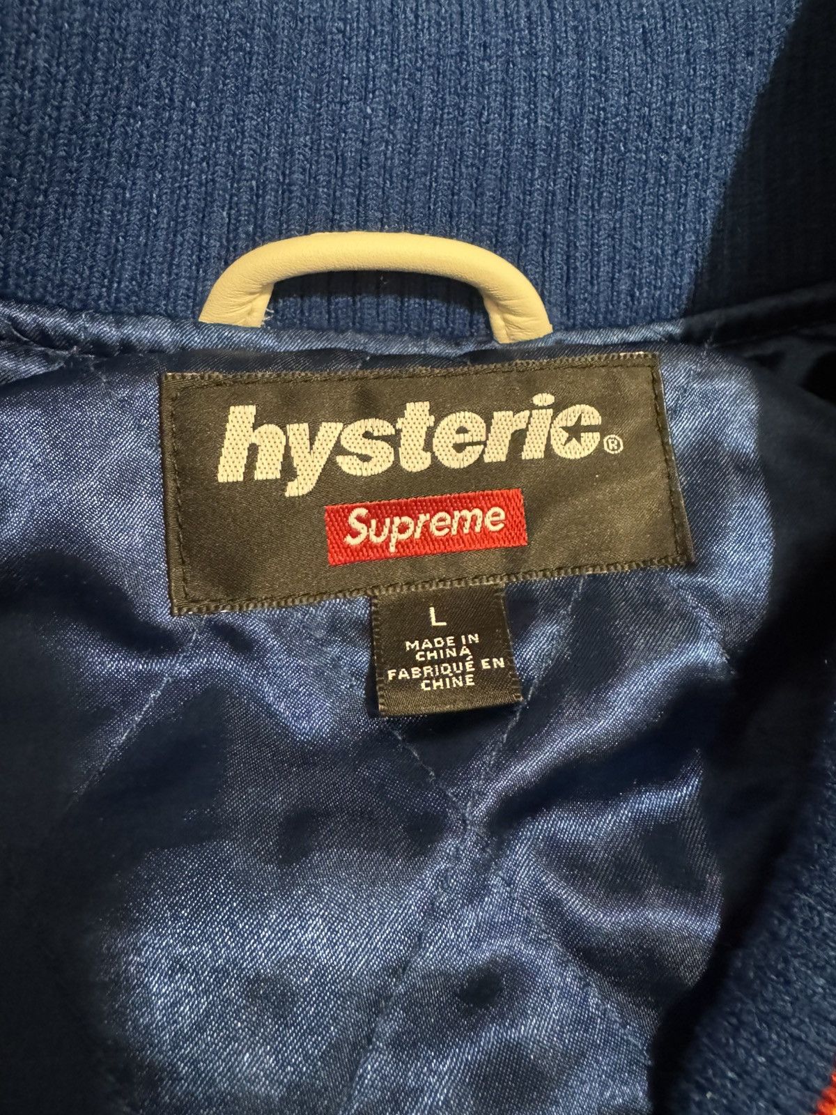 Hysteric Glamour × Supreme Supreme Hysteric Glamour Varsity Jacket Size US L / EU 52-54 / 3 - 5 Thumbnail