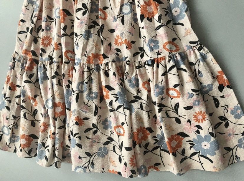 Kate Spade Kate Spade Summer Floral Garden Fit Flare Tiered Dress S NWT Size S / US 4 / IT 40 - 11 Thumbnail
