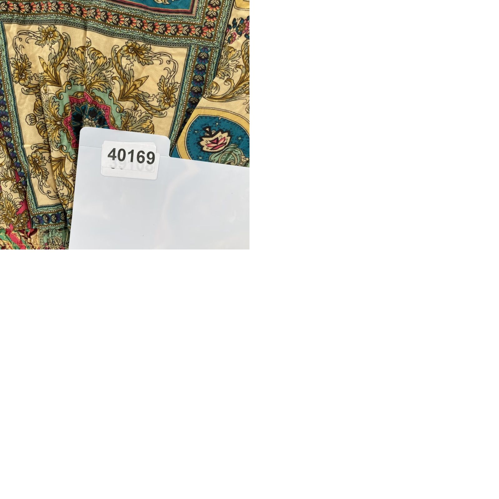 Vintage Live and Let Live Blouse Womens 3X Boho Patchwork Rayon Embellished Top Plus Size XXL / US 16-18 / IT 52-54 - 9 Thumbnail