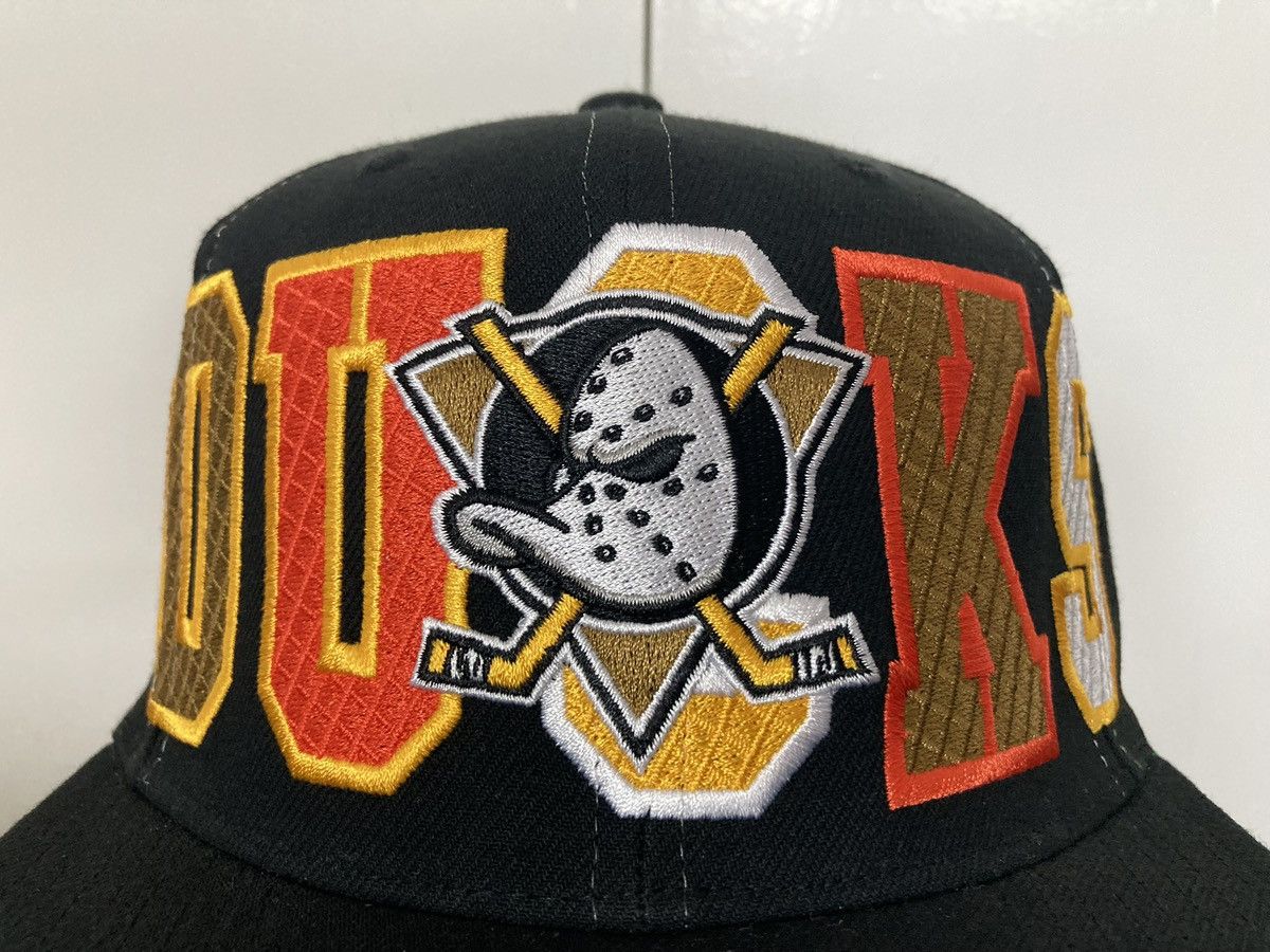 Mitchell & Ness MIGHTY ANAHEIM DUCKS VARSITY BUST MITCHELL & NESS SNAPBACK🆕 Size ONE SIZE - 3 Thumbnail