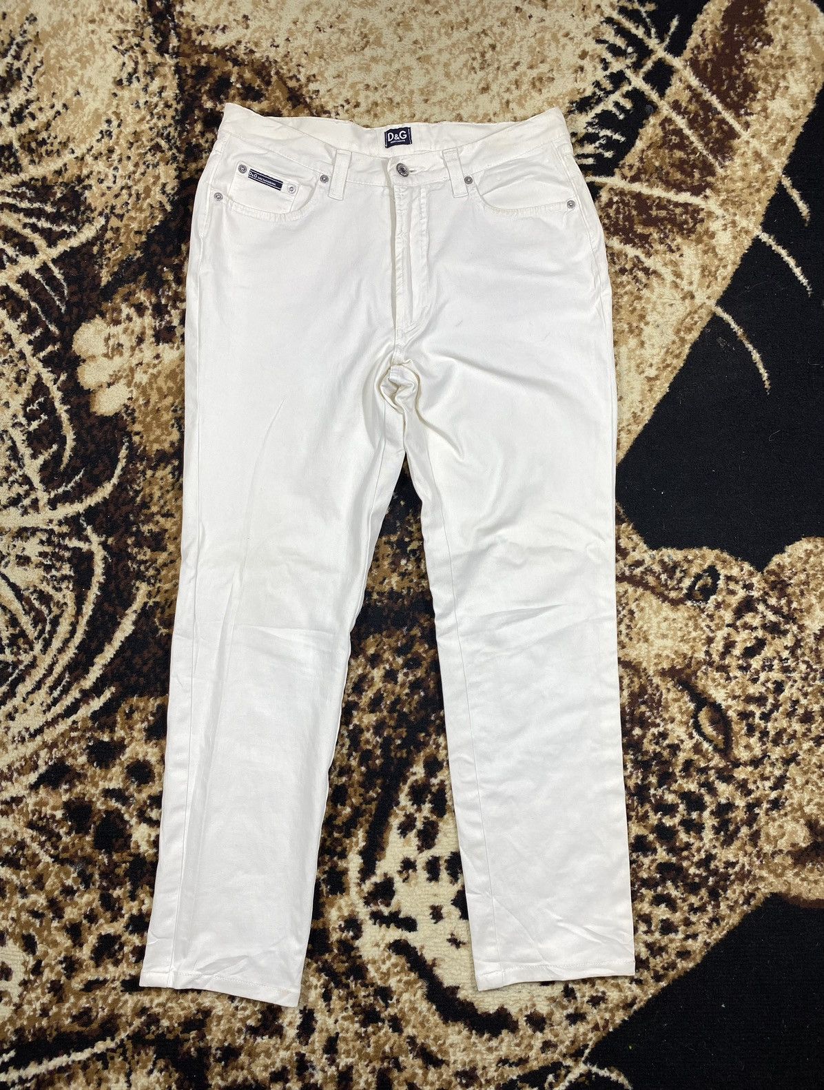 Dolce & Gabbana Dolce & Gabbana white pants Size US 31 - 3 Thumbnail