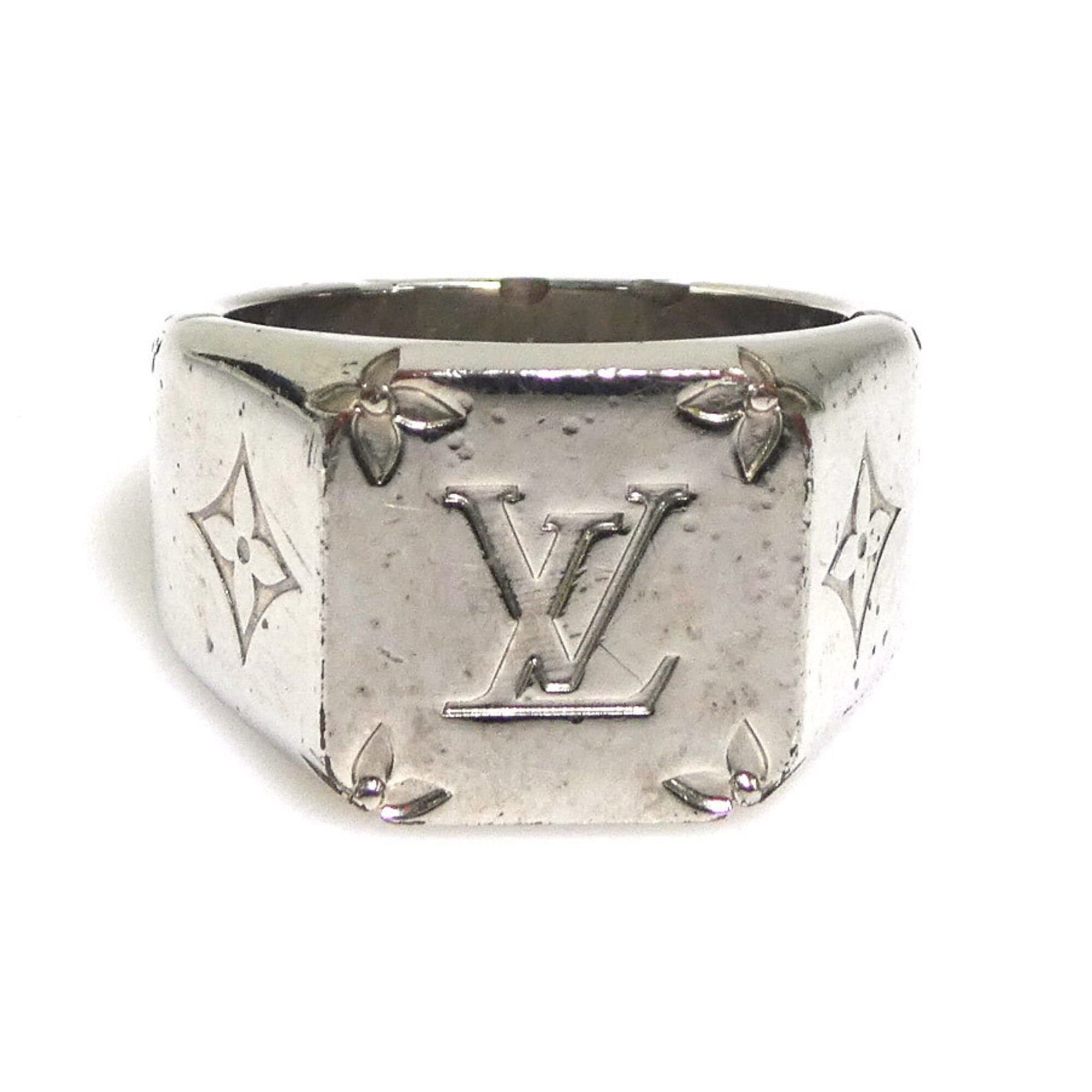 Louis Vuitton Louis Vuitton Ring - Signet Ring, Metal, Silver, Men's, Size 1 h32159i Size ONE SIZE - 1 Thumbnail