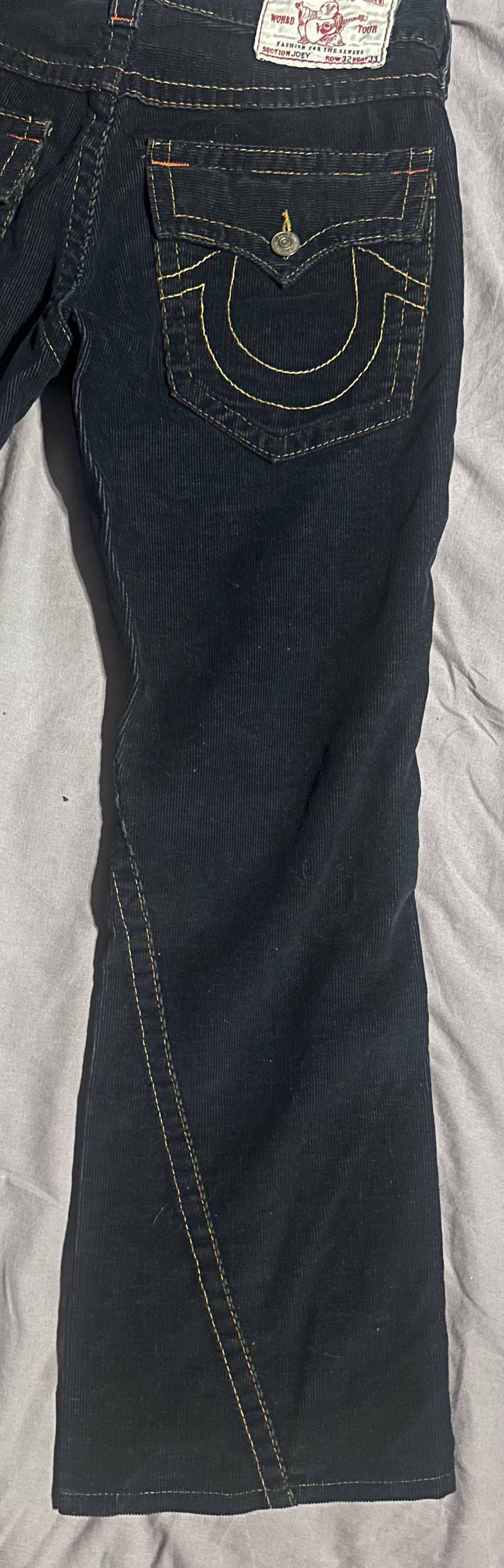 True Religion True Religion World Tour Joey corduroy Bootcut Jeans Size 32" / US 10 / IT 46 - 11 Thumbnail