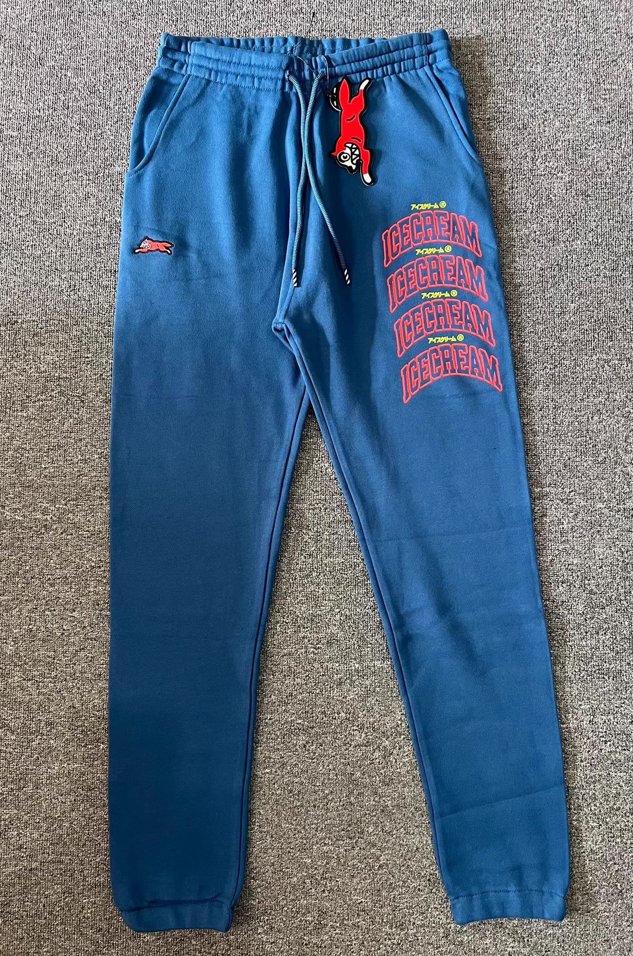 Billionaire Boys Club BBC ICECREAM Embroidered Flying Dog Sweatpants Q7 Size US 34 / EU 50 - 1 Thumbnail