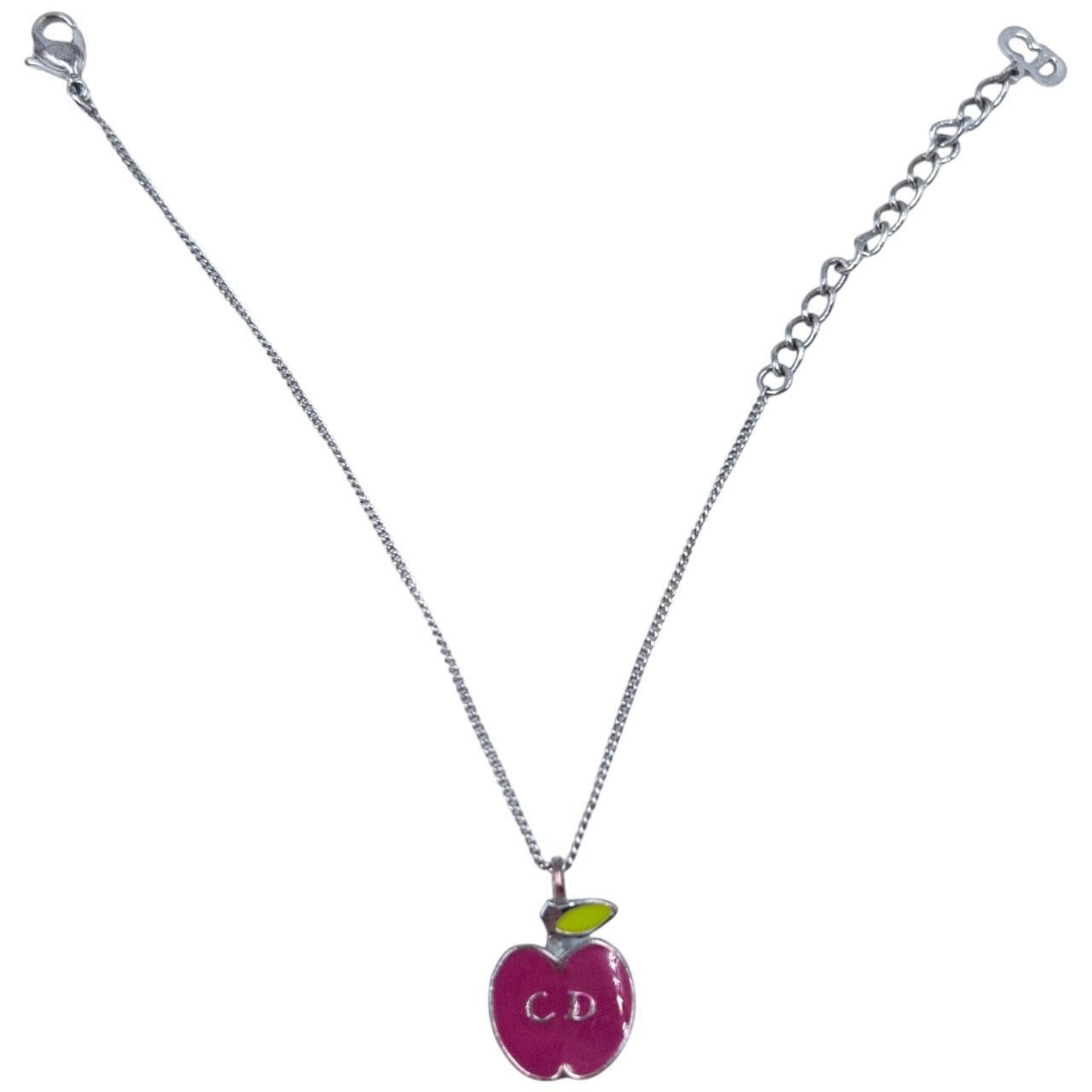 Dior Vintage Dior Apple Charm Bracelet Size ONE SIZE - 3 Thumbnail