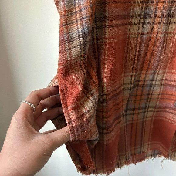 Other Democracy Orange Flannel Size L / US 10 / IT 46 - 3 Thumbnail