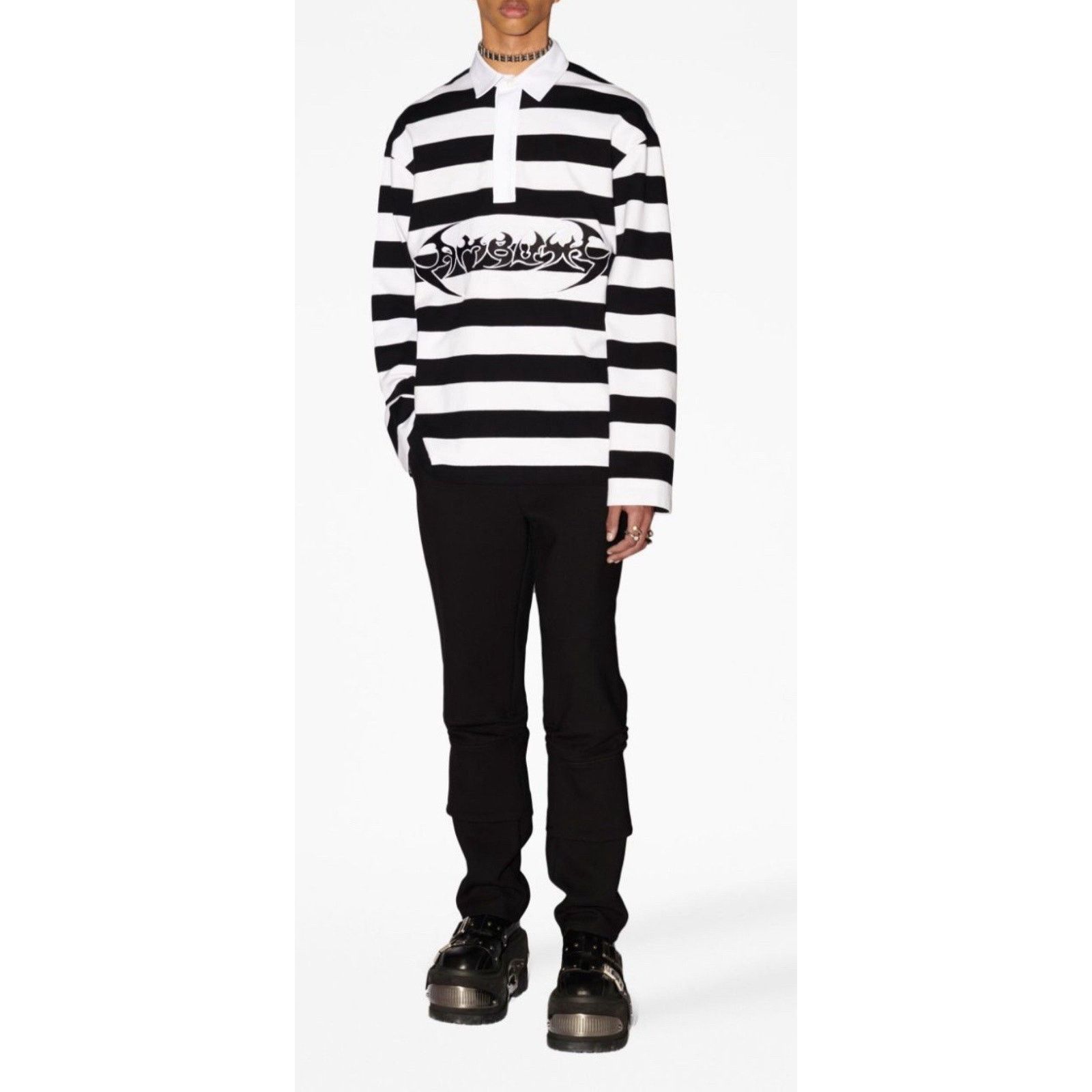 Ambush Design AMBUSH Striped Logo Long-sleeve Size Med Size US M / EU 48-50 / 2 - 3 Thumbnail