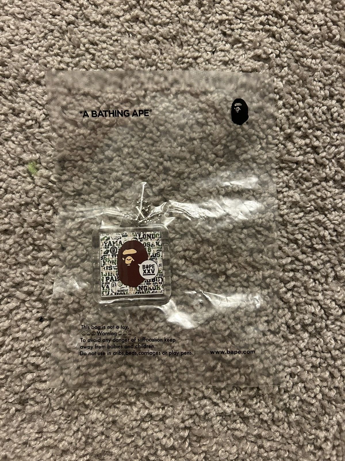 Bape A Bathing Ape Bape Cities Key Chain Size ONE SIZE - 1 Thumbnail