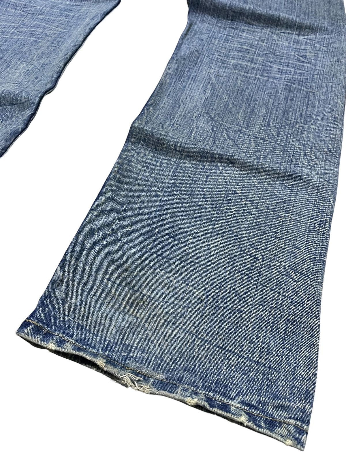 5351 POUR LES HOMMES × Japanese Brand × Tornado Mart Edge Rupert G land Asymmetrical Leather Pocket Rivets Jeans Size US 32 / EU 48 - 19 Thumbnail