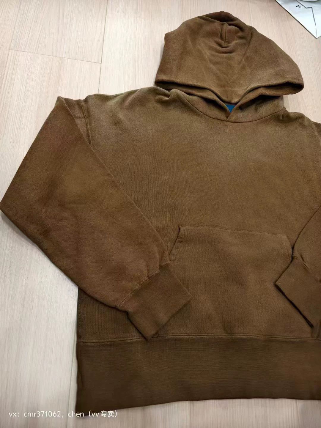 Visvim visvim 24aw ict court hoodie dmgd dyed brown 3/4 new Size US L / EU 52-54 / 3 - 2 Thumbnail