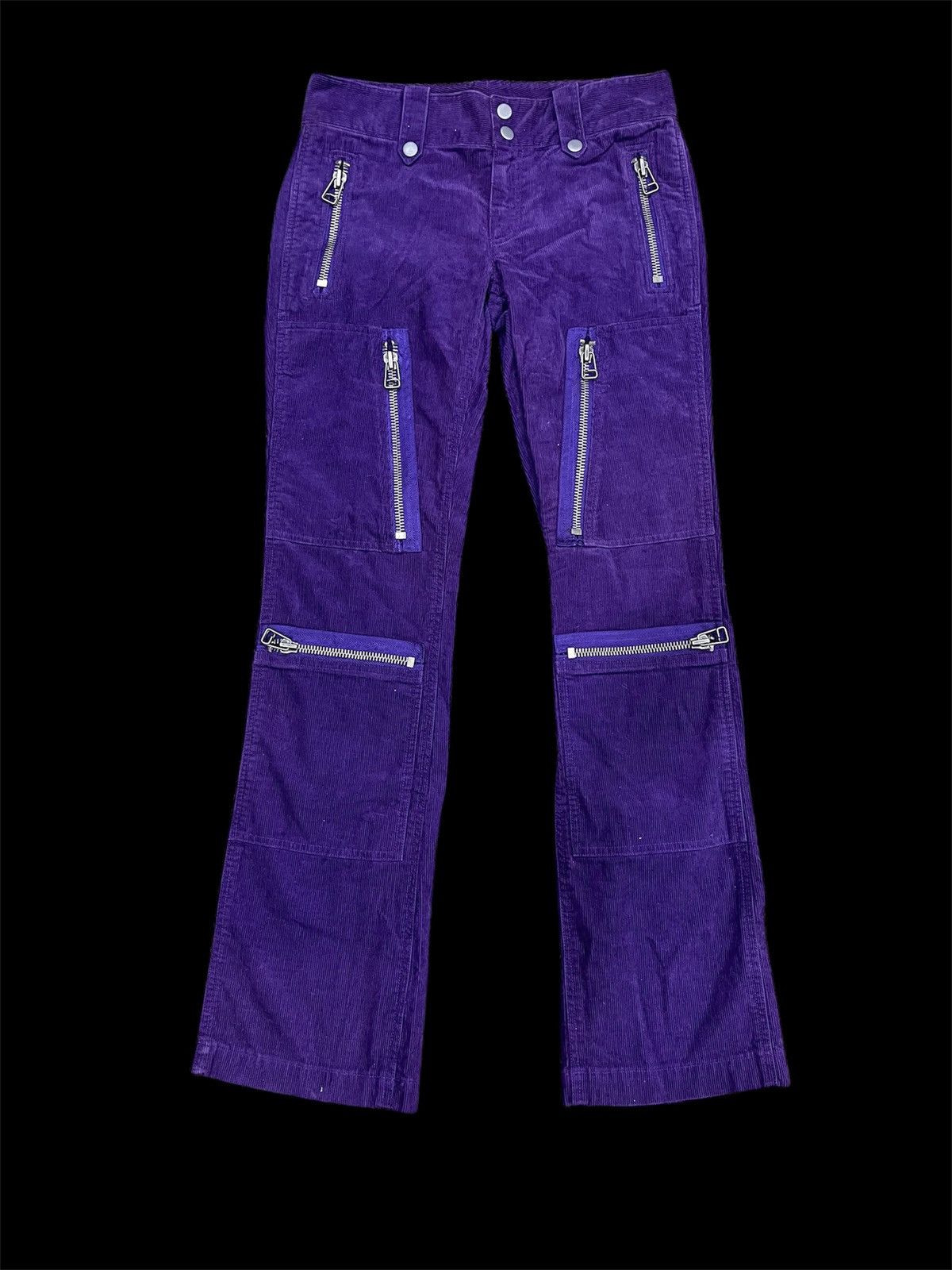 If Six Was Nine × Polo Ralph Lauren × Ralph Lauren Flare Multizipper Coudroy Ralph Lauren Size US 28 / EU 44 - 1 Thumbnail
