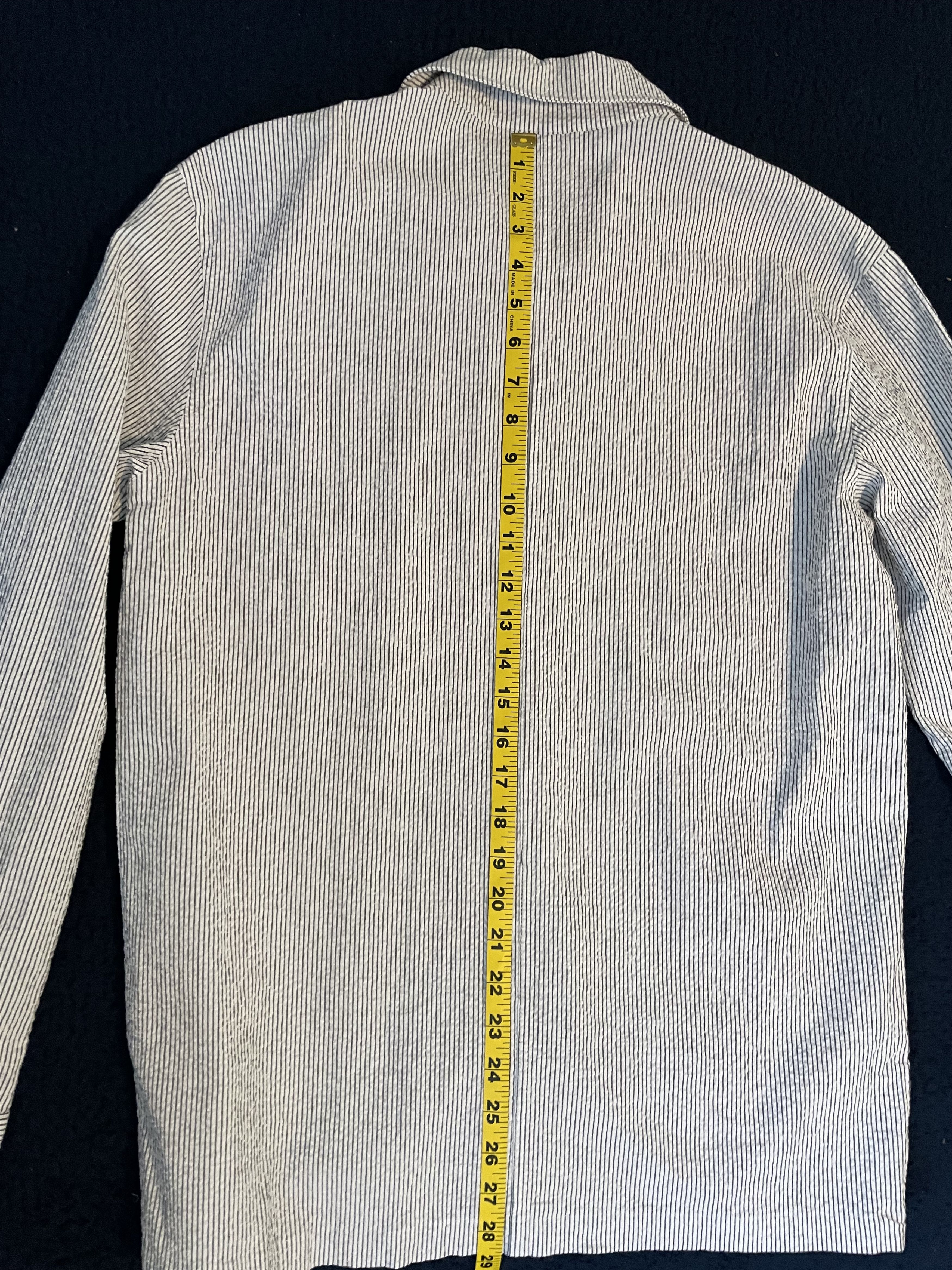 Frank & Oak Seersucker Overshirt Size US S / EU 44-46 / 1 - 9 Thumbnail