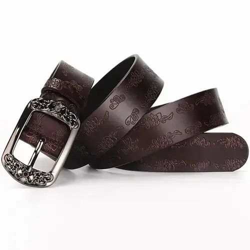 Handmade × Japanese Brand Belts Cowskin Leather Belts for Women Size ONE SIZE - 1 Thumbnail