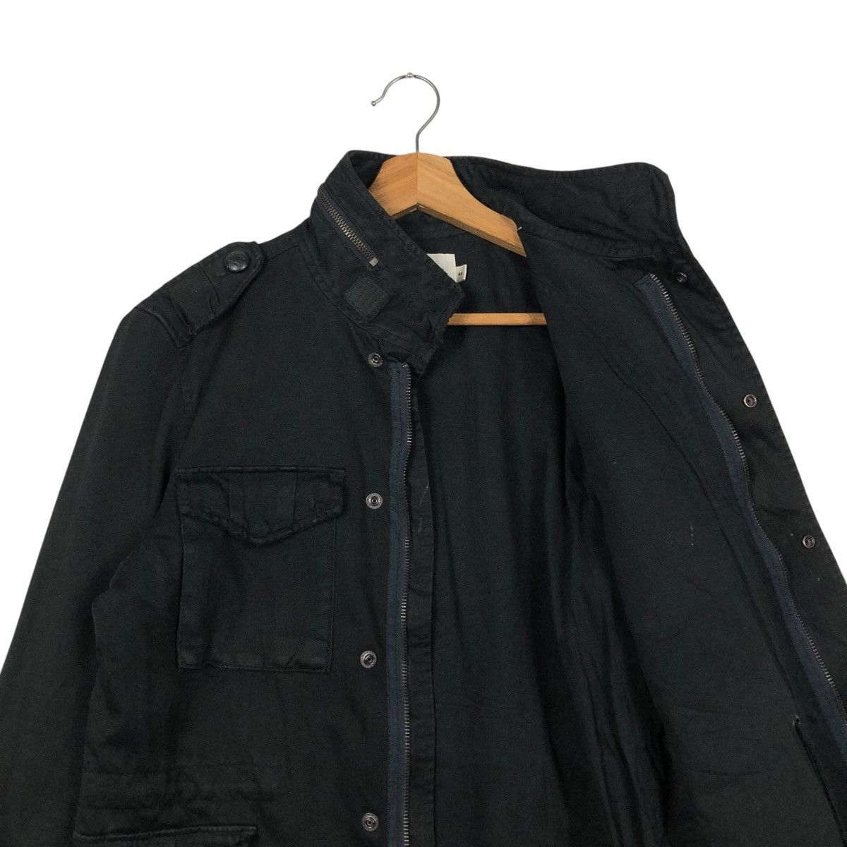 Japanese Brand 🔥VINTAGE BIKER JACKET VANQUISH SOLDIER SKELETON BIG LOGO Size US S / EU 44-46 / 1 - 14 Thumbnail