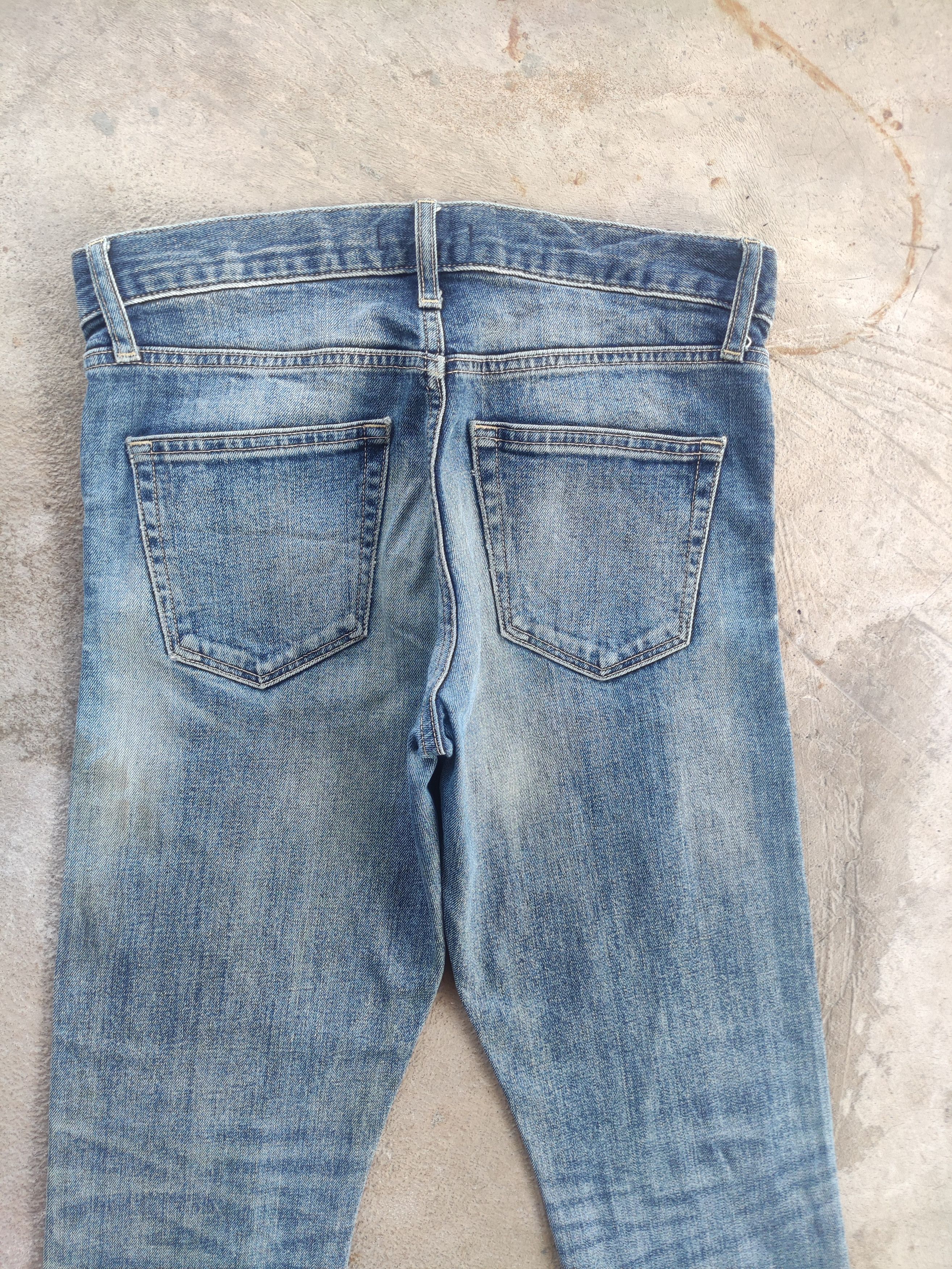 Japanese Brand Vintage Japanese Jean Distressed Faded Denim Pants Size US 31 - 9 Thumbnail