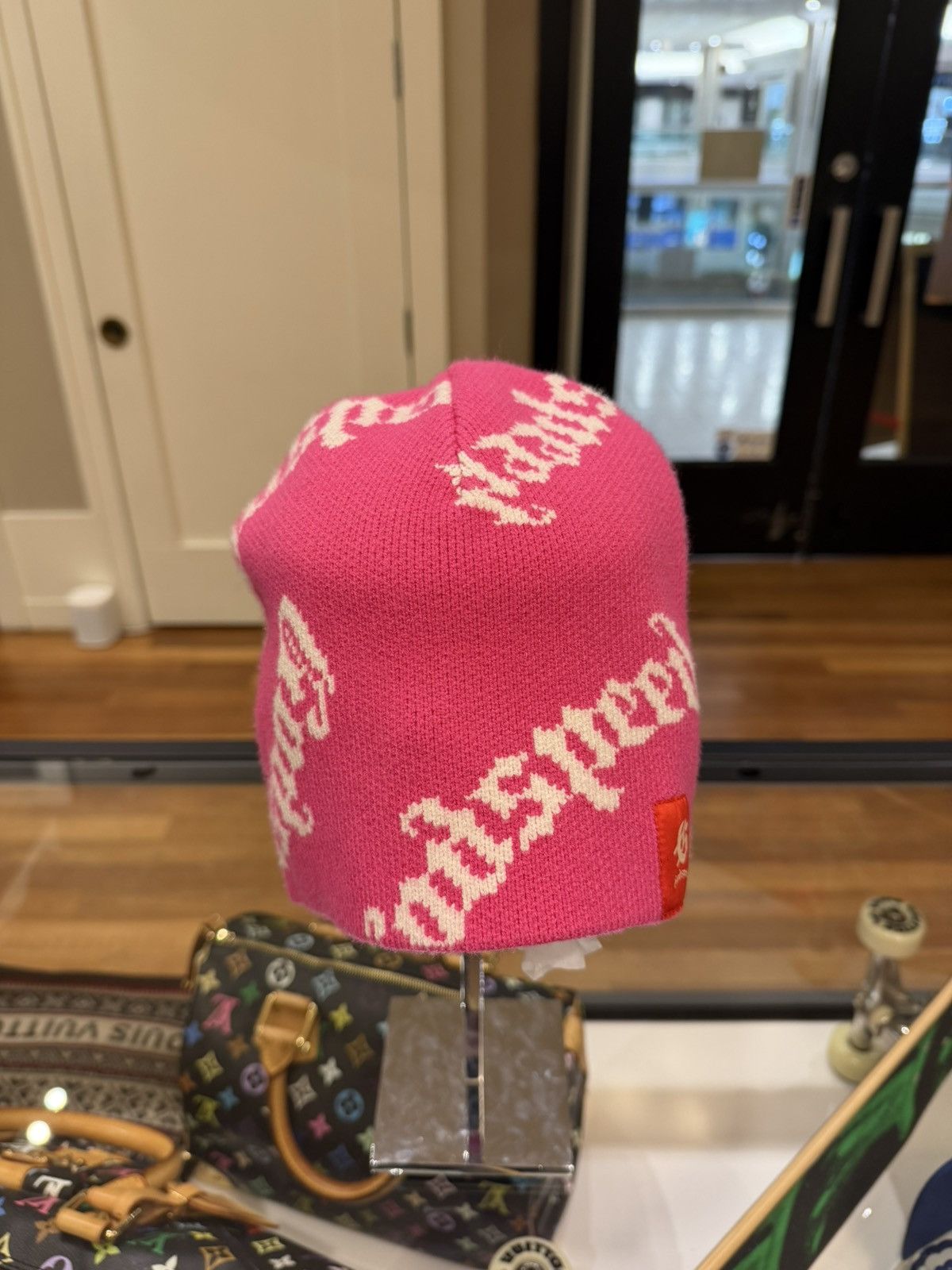 Godspeed Godspeed Logo Beanie - Pink Size ONE SIZE - 3 Thumbnail