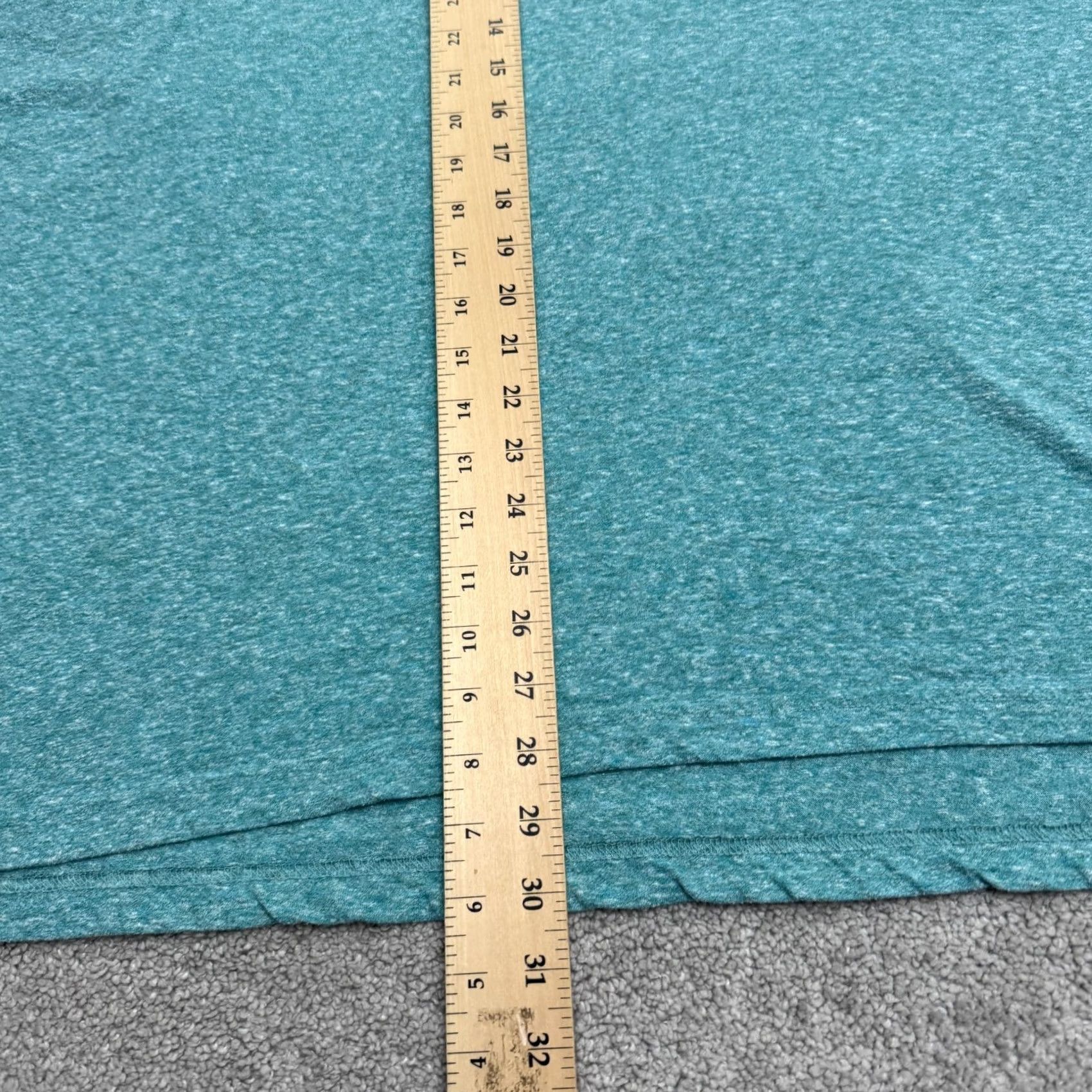 Vintage The Foundry Supply Co Polo Shirt Mens 3XL Teal Green Heather Short Sleeve Pocket Size US XXL / EU 58 / 5 - 6 Thumbnail