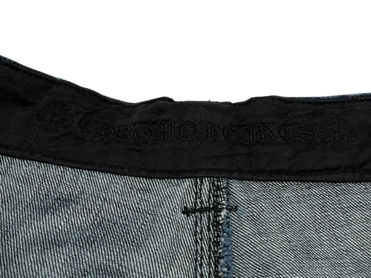 Chrome Hearts 31inch Chrome Hearts Denim Carpenter Shorts Size US 31 - 13 Thumbnail