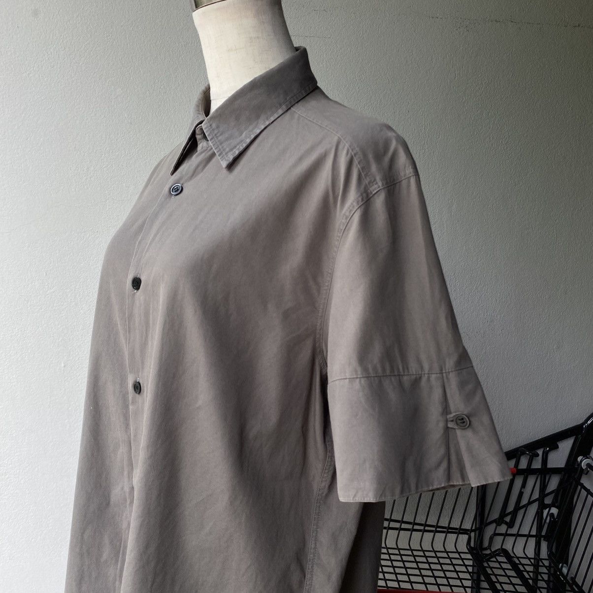 Designer × Japanese Brand GROSBEC Stone Taupe Short Sleeve Shirt Size US M / EU 48-50 / 2 - 11 Thumbnail