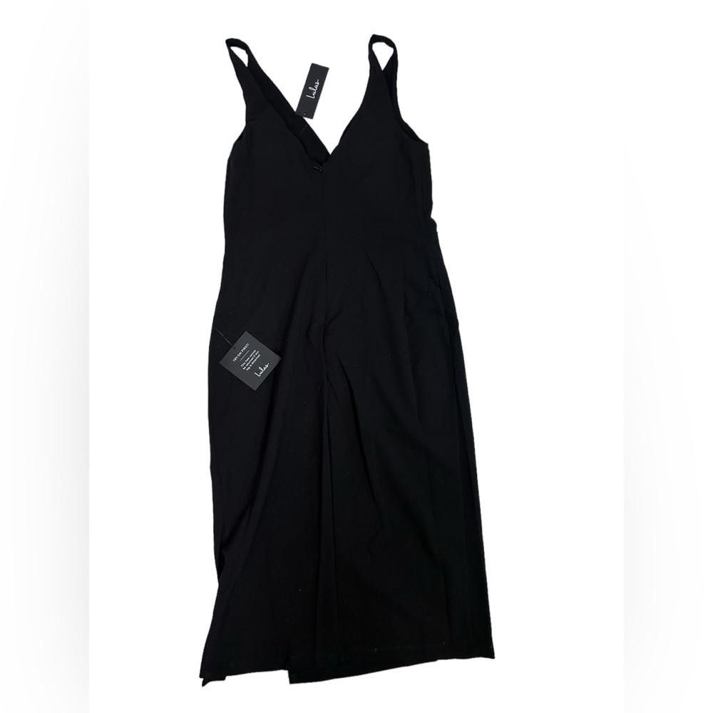 Lulus Lulus l NWT Iconic Moment Black Bodycon Midi Dress Medium Size M / US 6-8 / IT 42-44 - 4 Thumbnail