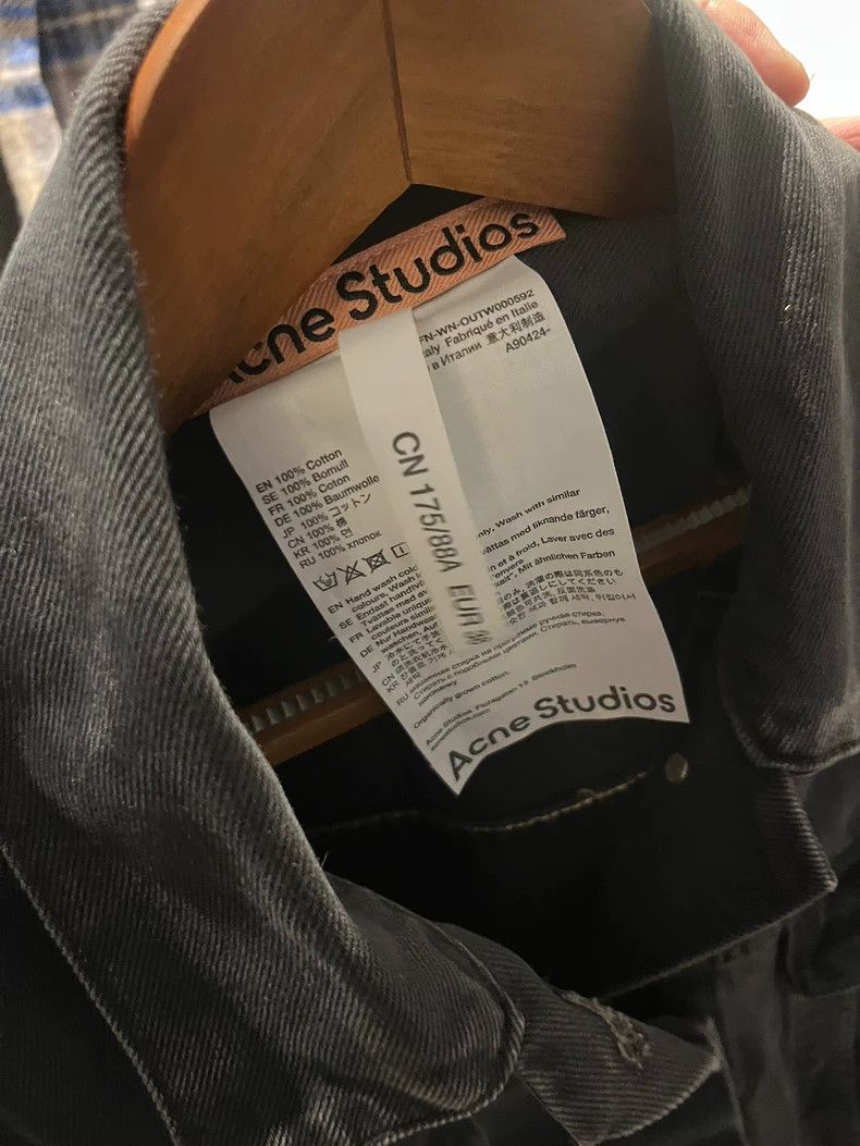 Acne Studios acne studios size:38 denim jacket 2504-Nextarrow Size US XS / EU 42 / 0 - 2 Thumbnail