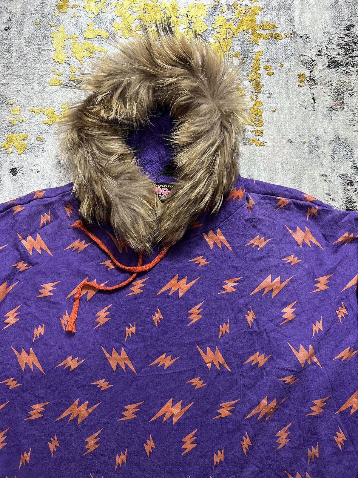 If Six Was Nine × Japanese Brand × Le Grande Bleu (L.G.B.) BIG SIZE JAPANESE MARPLEQ FUR HOODIE IFSIXWASNINE LGB STYLE Size XXL / US 16-18 / IT 52-54 - 2 Thumbnail
