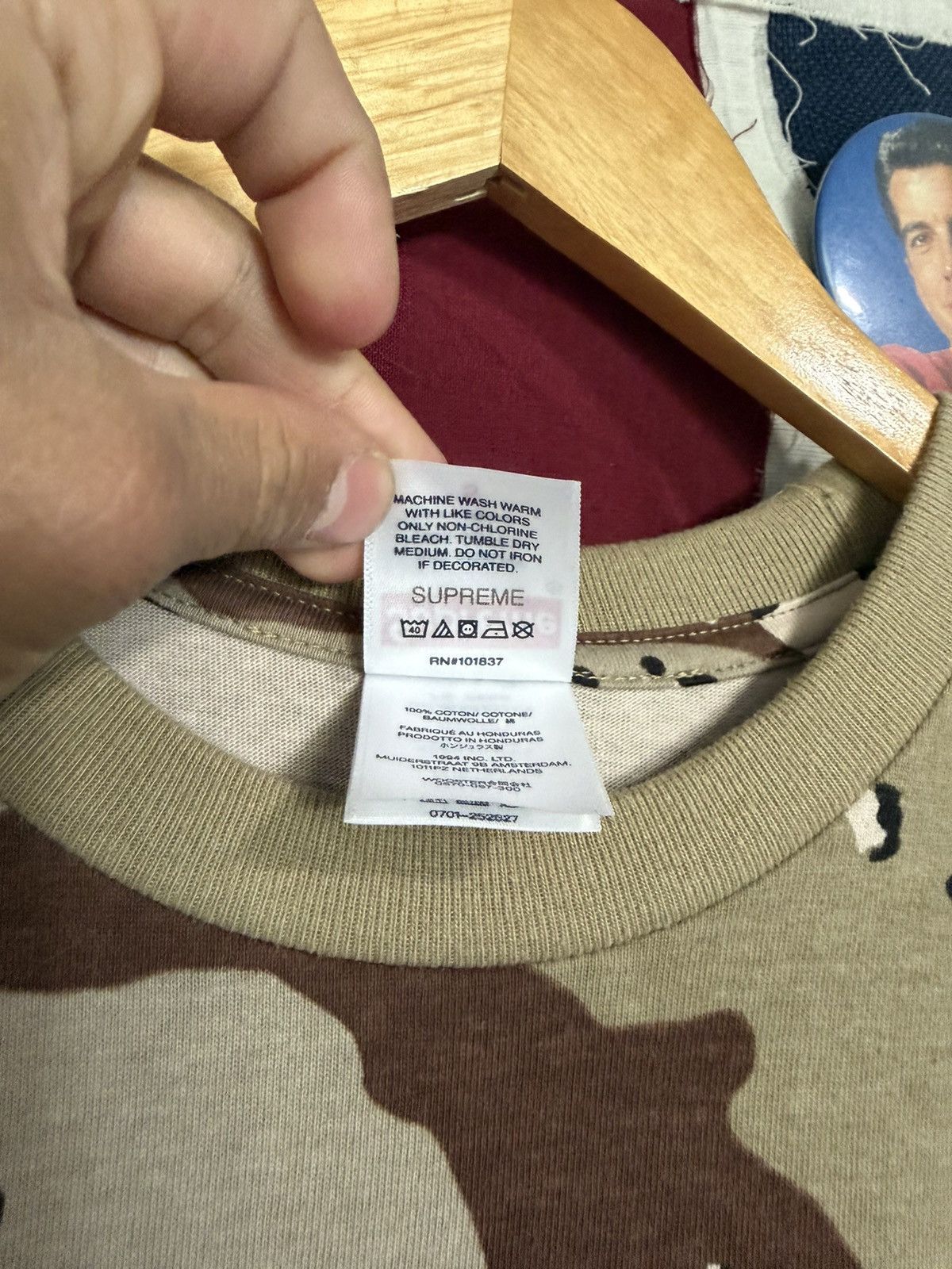 Supreme Supreme x aphex twin tee Size US S / EU 44-46 / 1 - 3 Thumbnail