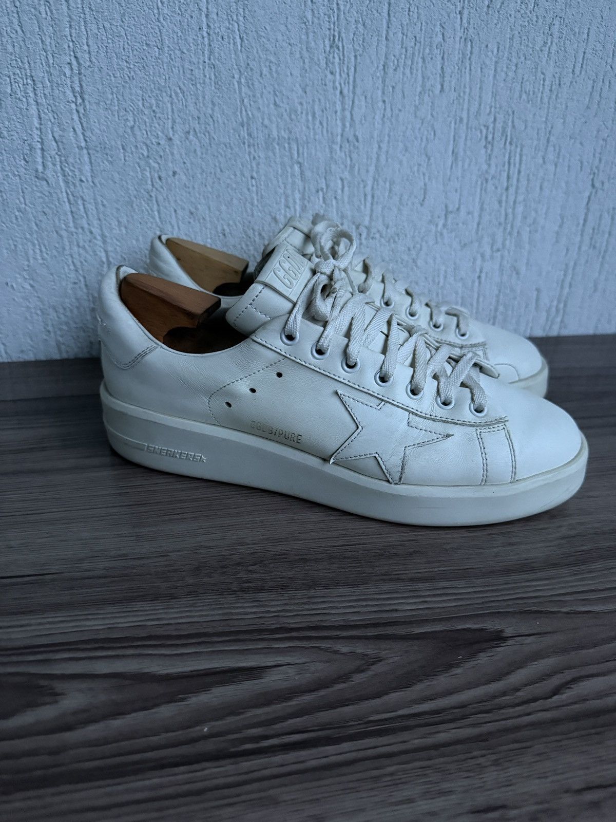 Golden Goose Purestar leather trainers Size US 8 / EU 41 - 1 Thumbnail