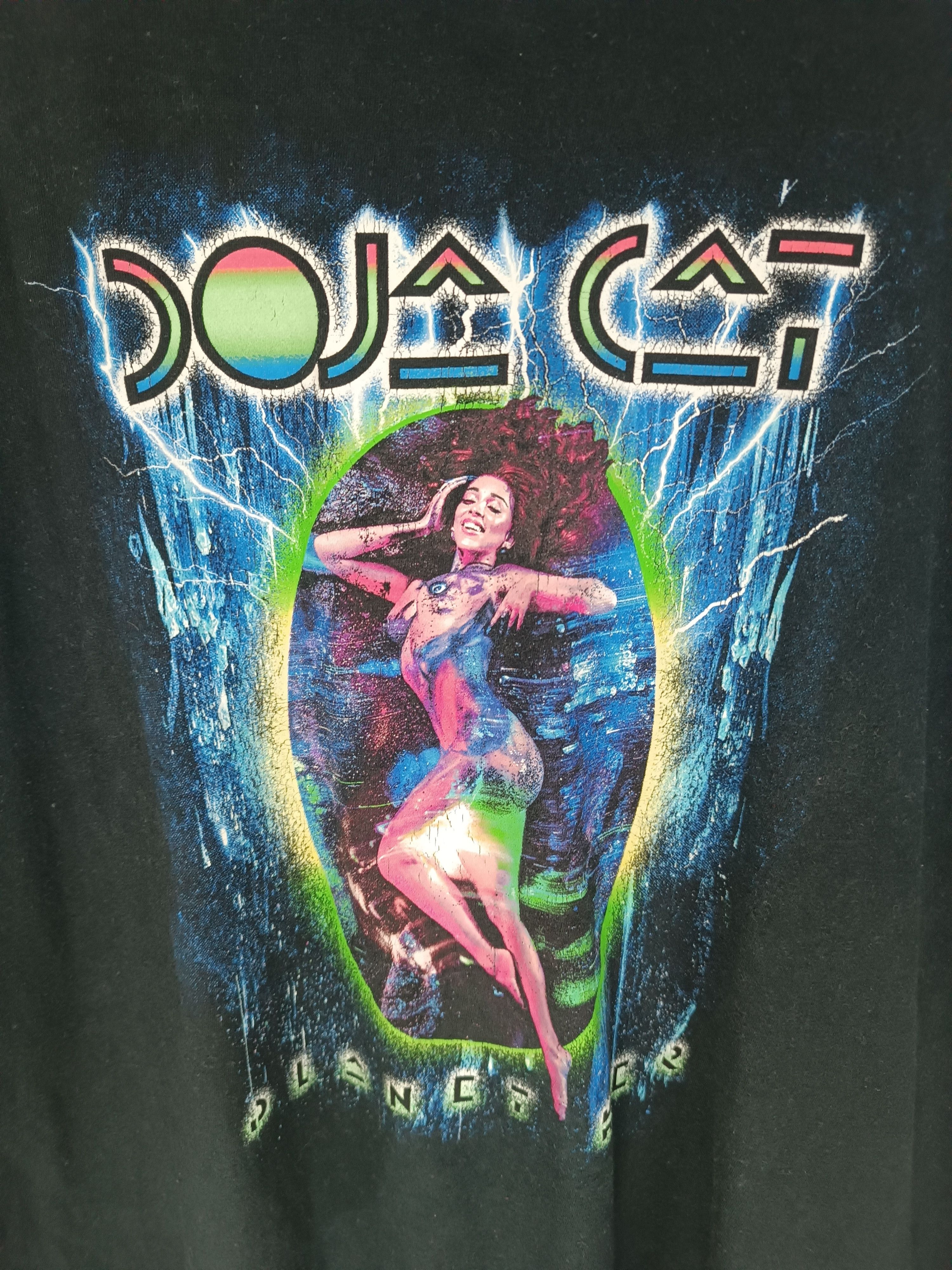 Rap Tees VINTAGE DOJA CAT PLANET HER DISTRESSED TEE ice spice sza Size US L / EU 52-54 / 3 - 10 Thumbnail