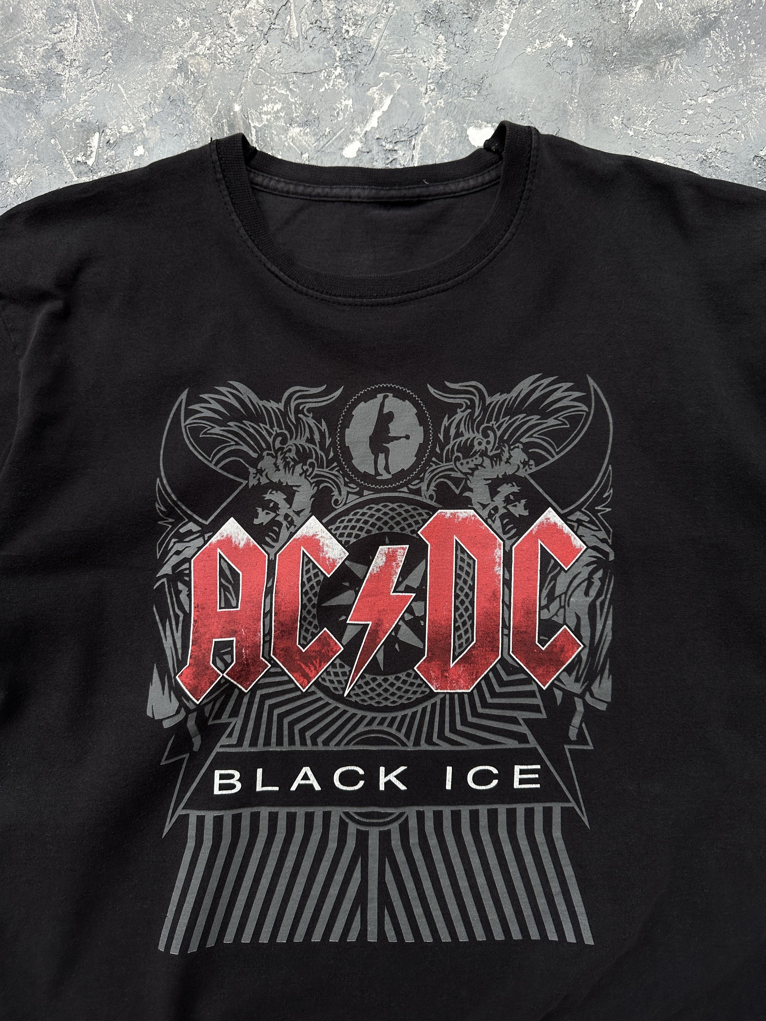 AC/DC × Band Tees × Vintage vintage acdc black ice shirt Size US M / EU 48-50 / 2 - 3 Thumbnail