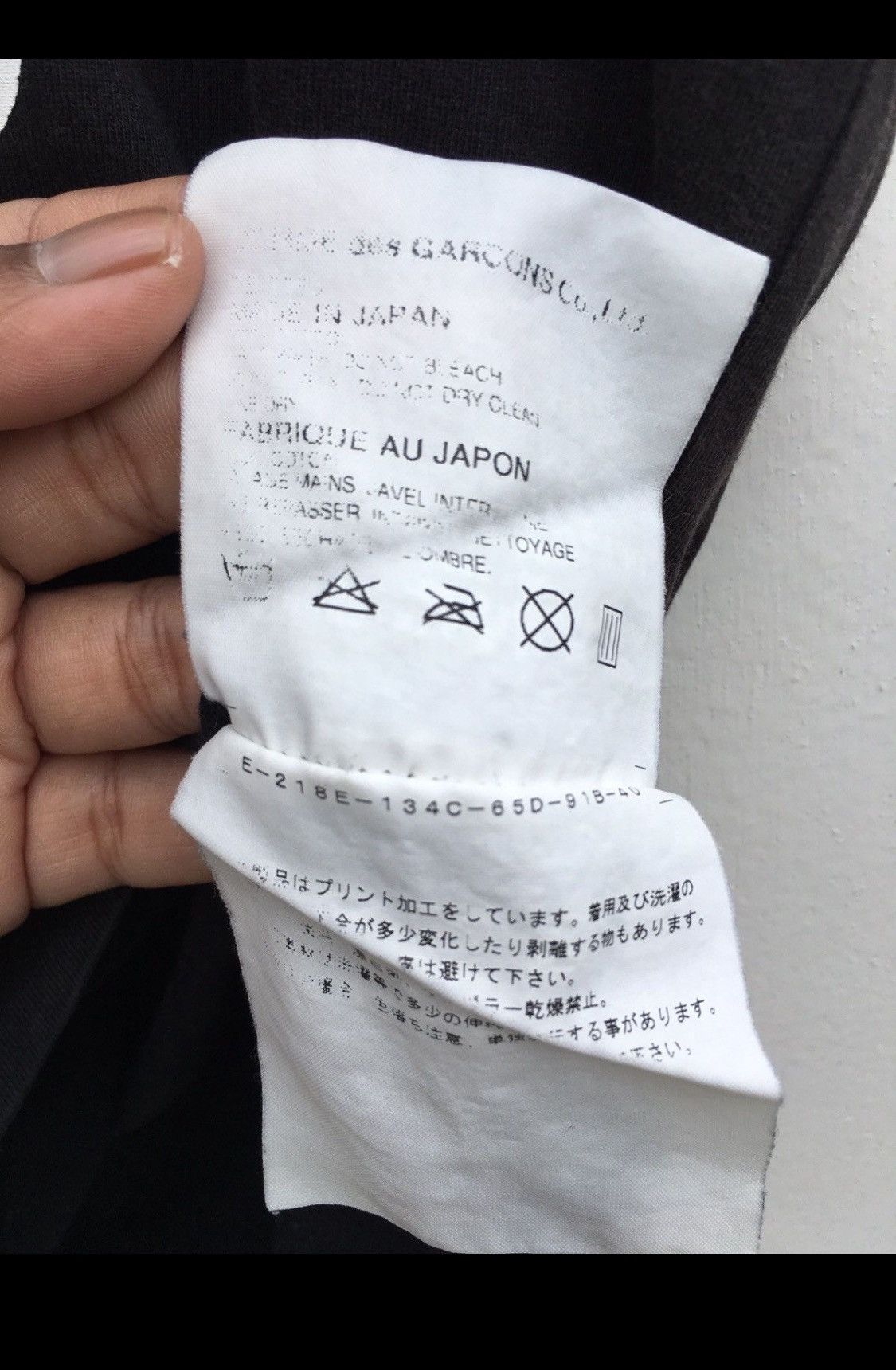 Comme des Garcons Rare Comme des garcons Words Printed Tshirt Size US S / EU 44-46 / 1 - 16 Thumbnail