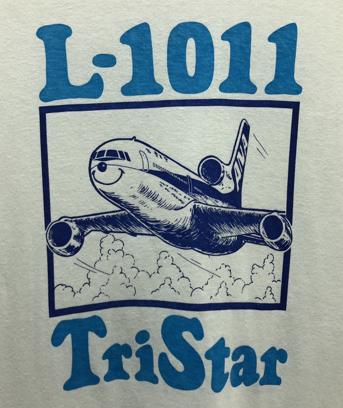 Vintage Vintage Lockheed L-1011 TriStar T-Shirt Size US M / EU 48-50 / 2 - 3 Thumbnail