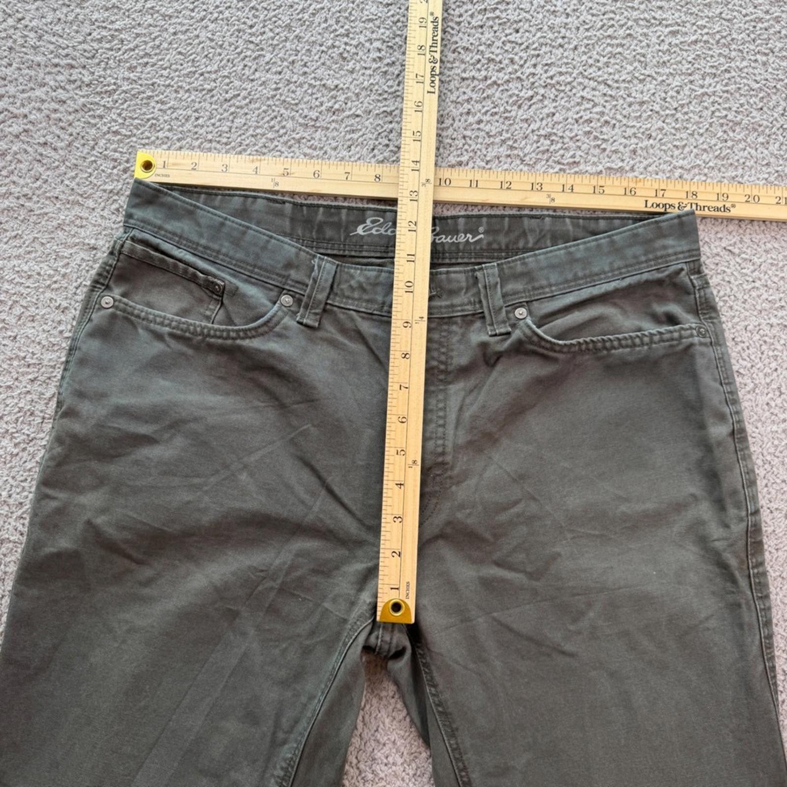Eddie Bauer Eddie Bauer Canvas Workwear Pants 36x34 Straight Fit Size US 36 / EU 52 - 3 Thumbnail