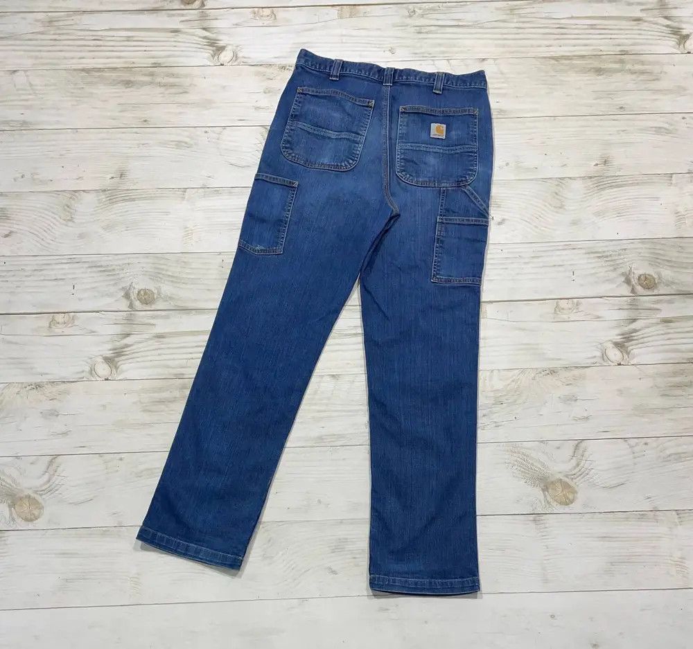 Carhartt Vintage Carhartt Carpenter Blue Denim Jeans Work Pants Size US 32 / EU 48 - 1 Thumbnail