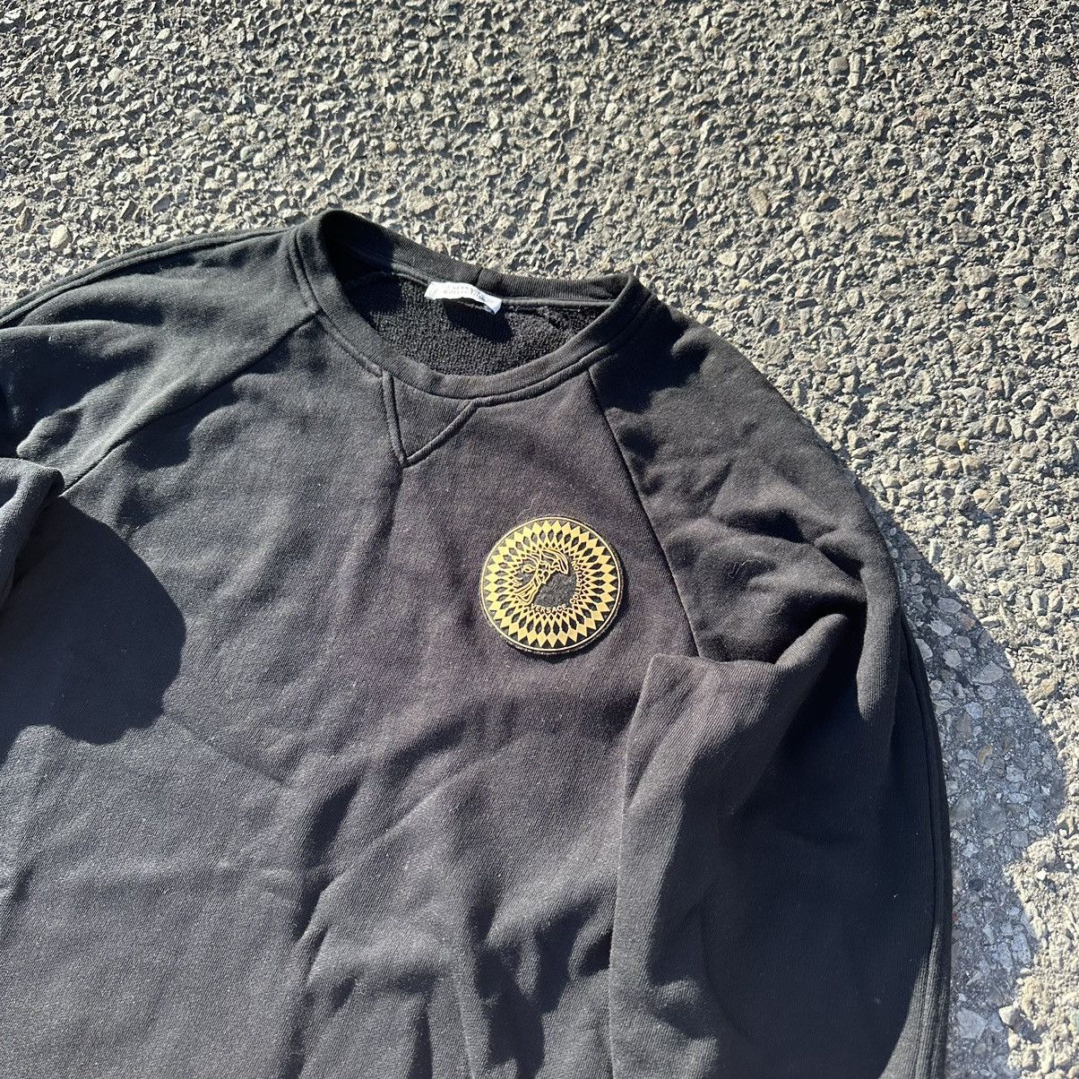 Versace Versace Black Crewneck Size US L / EU 52-54 / 3 - 2 Thumbnail