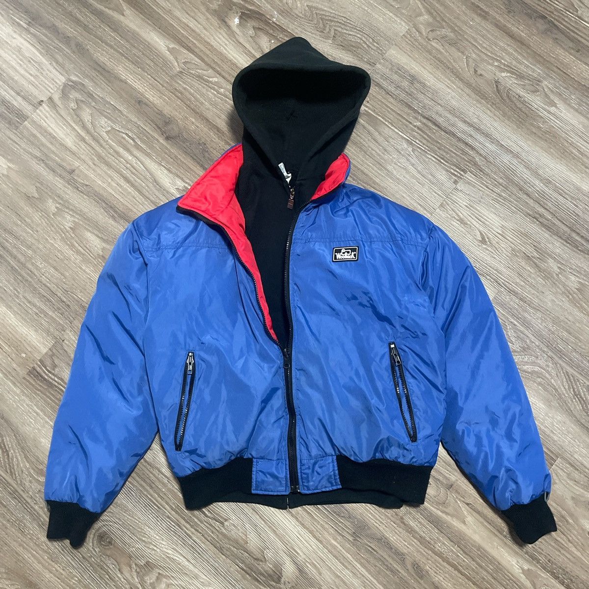 Japanese Brand × Vintage × Woolrich Woolen Mills Vintage 90’s Woolrich Bomber Winter jacket Size US S / EU 44-46 / 1 - 1 Thumbnail
