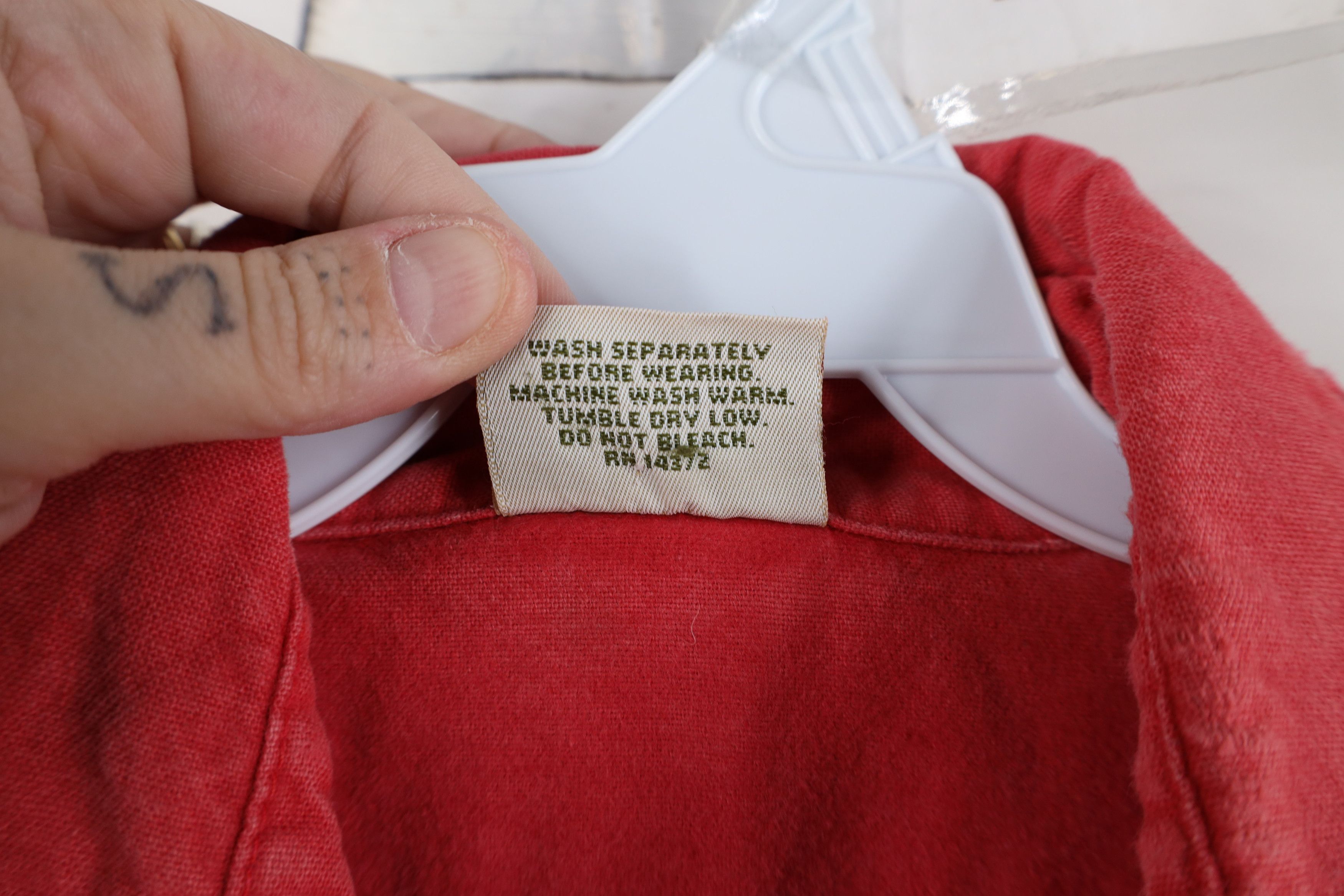 FiveBrother Vintage 90s Five Brother Chamois Cloth Button Shirt USA Size US L / EU 52-54 / 3 - 11 Thumbnail