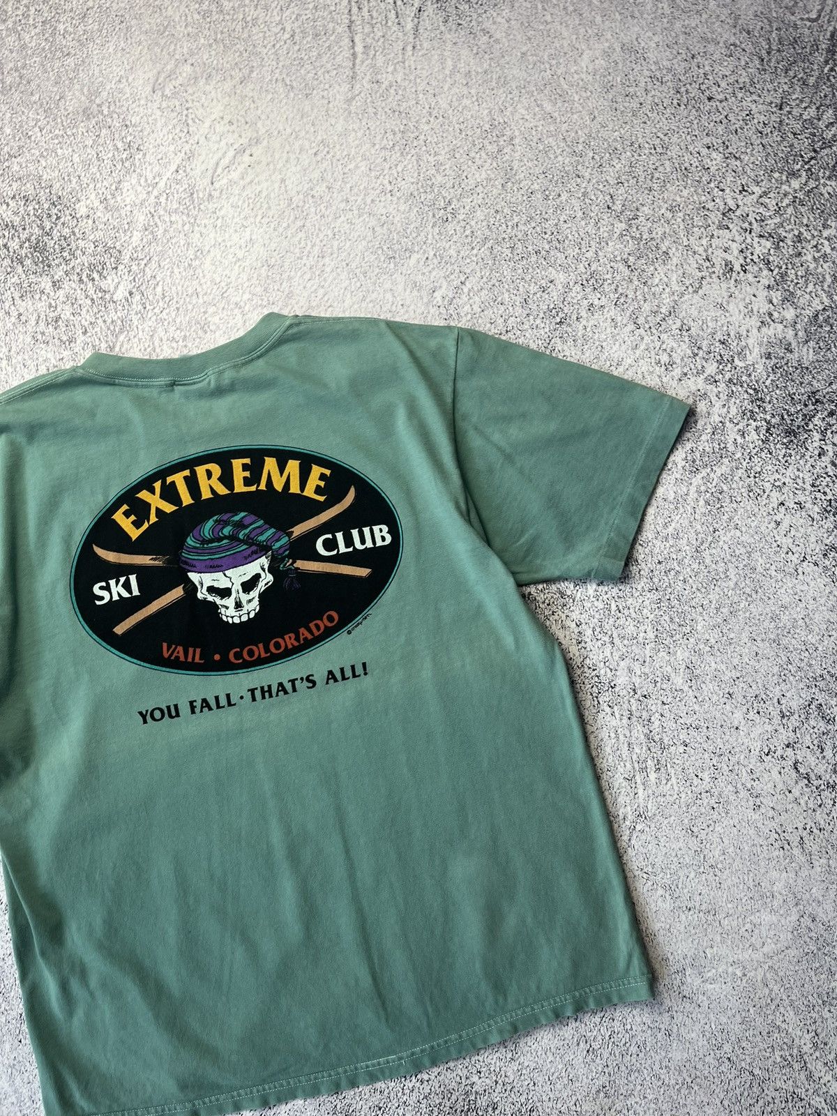 Vintage Vintage Extreme ski club T-shirt 90s Y2K Hawaii Size US M / EU 48-50 / 2 - 19 Thumbnail